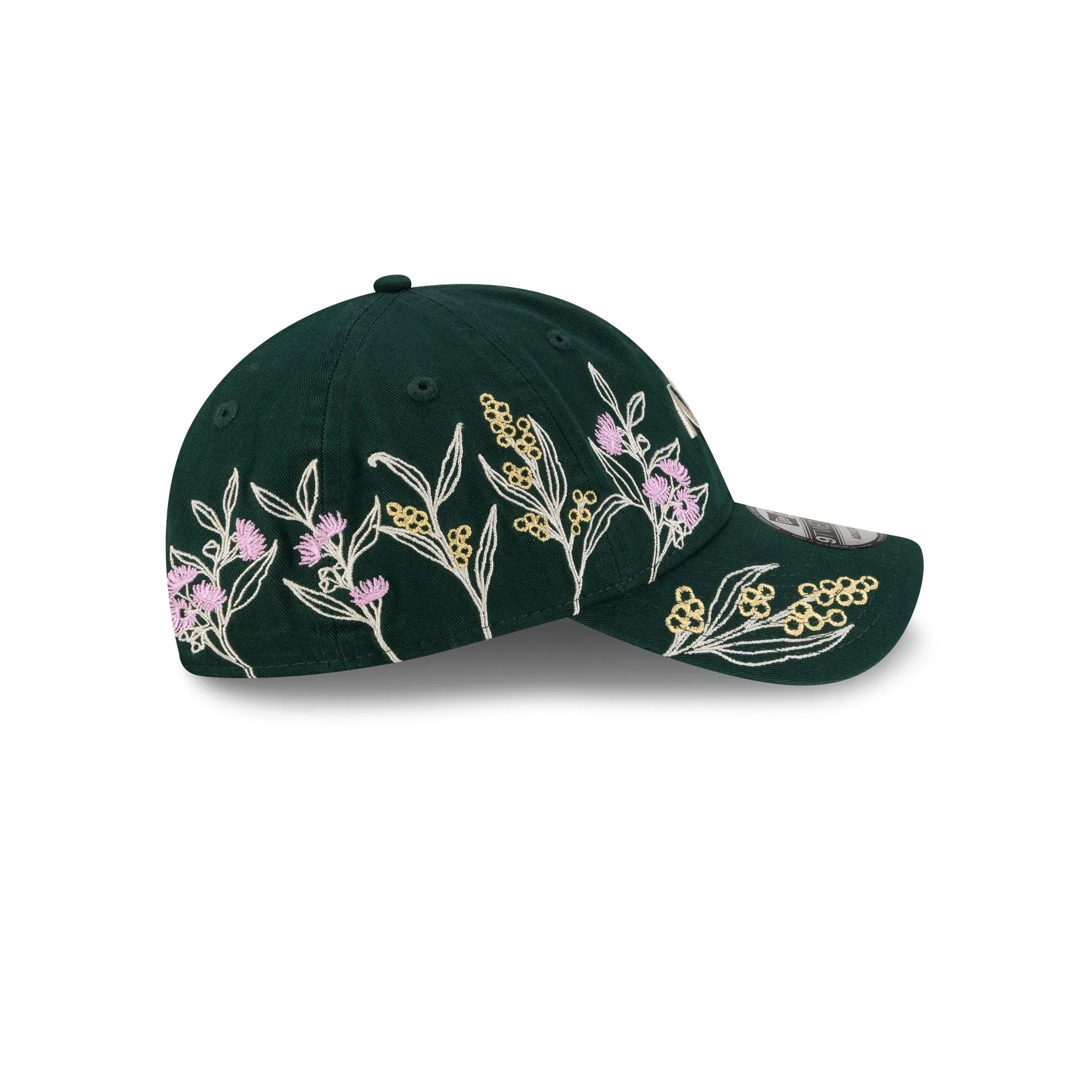 2026 Australian Open Floral Dark Green 9TWENTY Adjustable Hat - Image 5