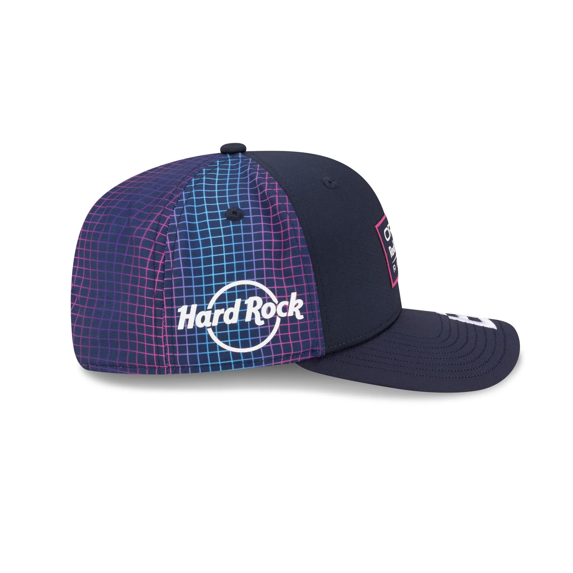 2026 Miami Race Special Isack Hadjar Oracle Red Bull Racing 9SEVENTY Stretch-Snap Hat - Image 4