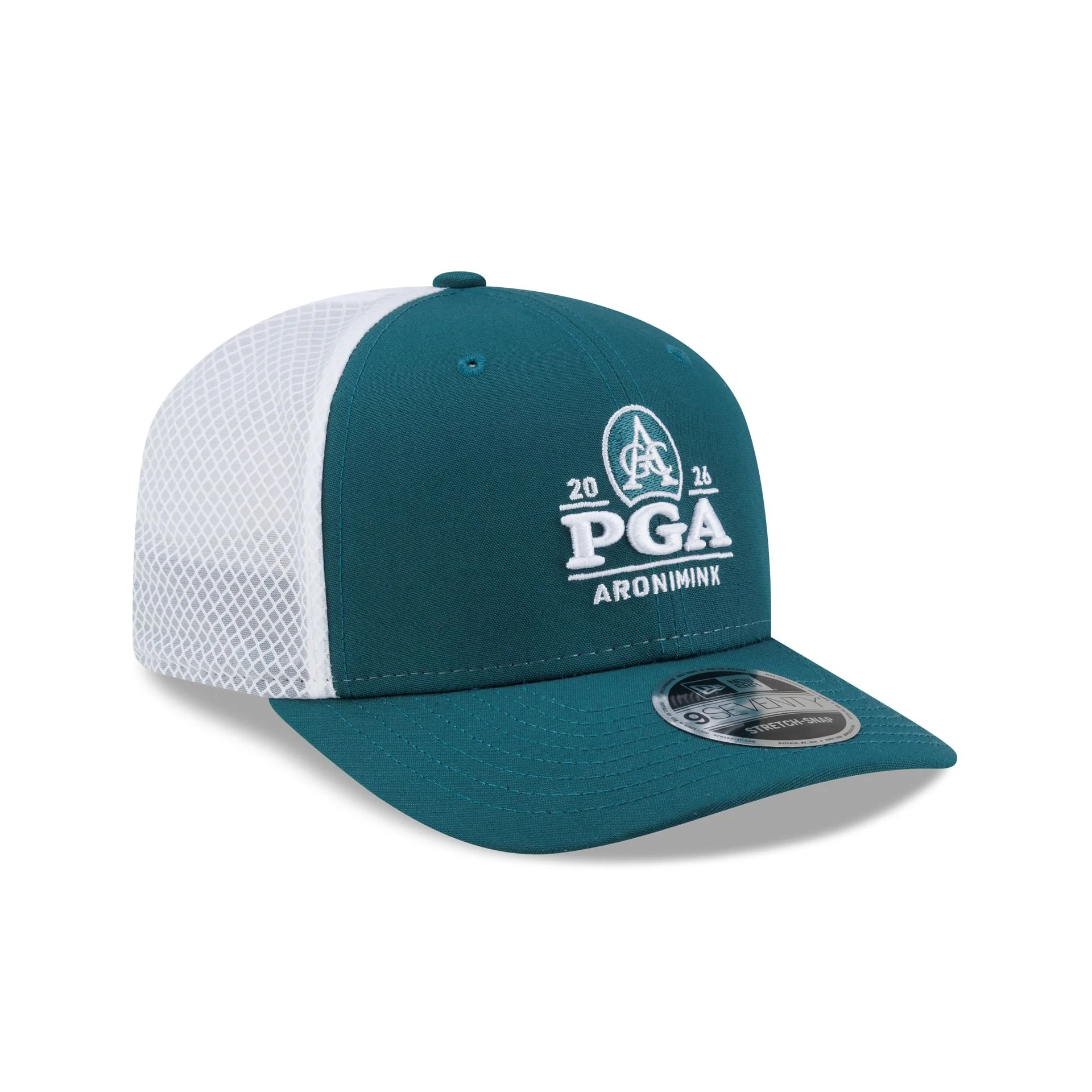 2026 PGA Championship Aronimink Green 9SEVENTY Trucker Hat - Image 3