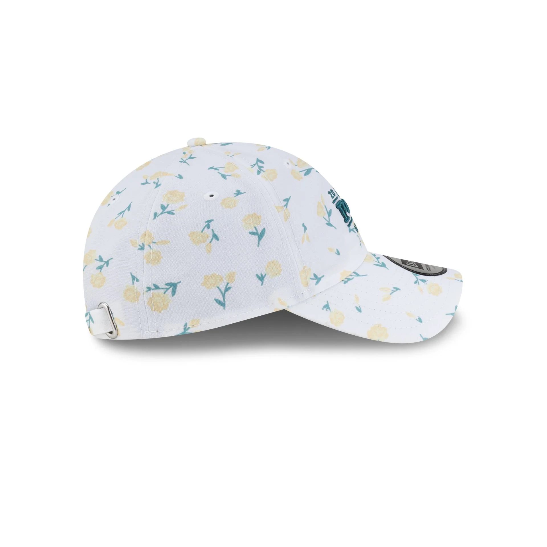 2026 PGA Championship Aronimink Yellow Floral Women's Casual Classic Adjustable Hat - Image 5