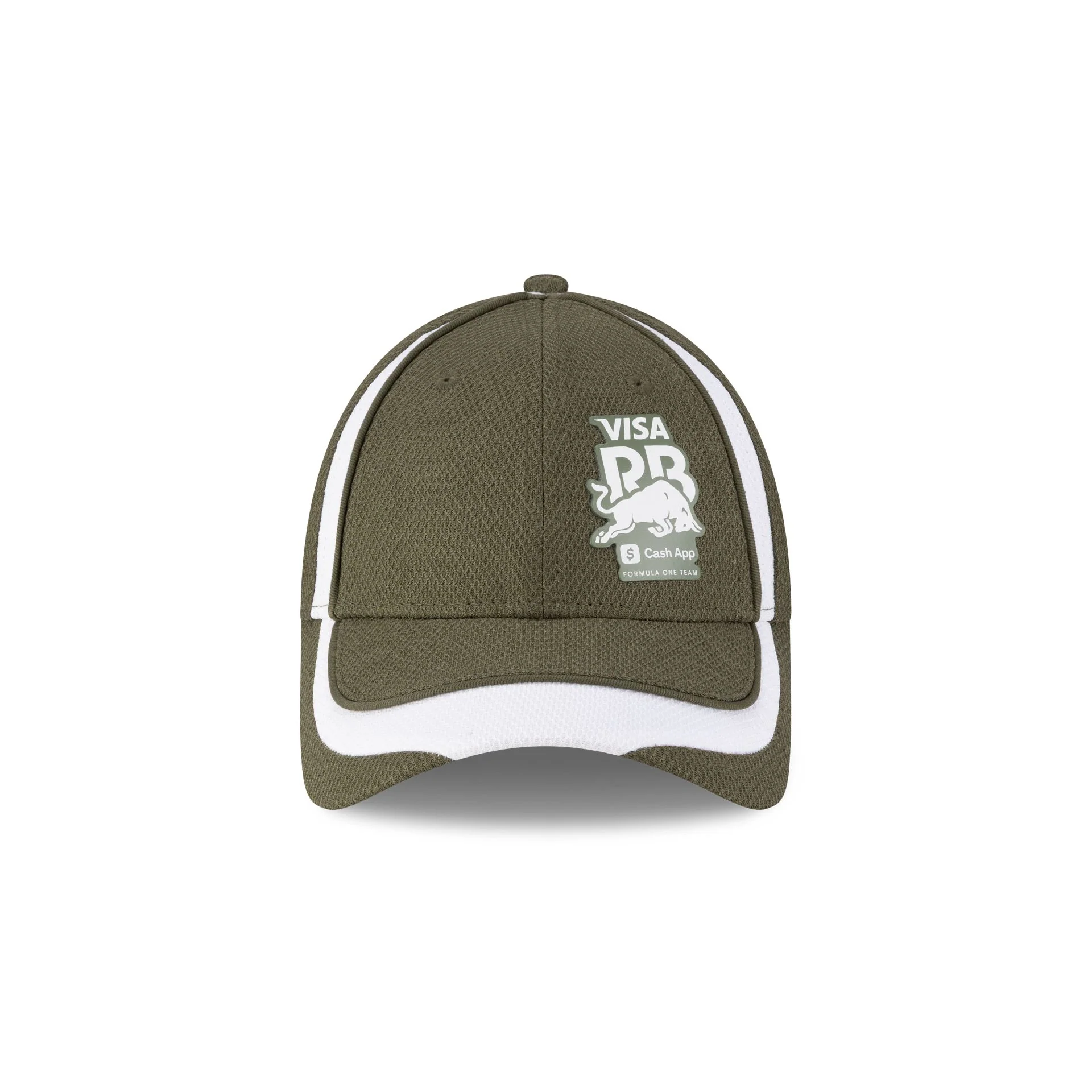 2026 Race Special Visa Cash App Racing Bulls New Olive 9FORTY Snapback Hat - Image 2