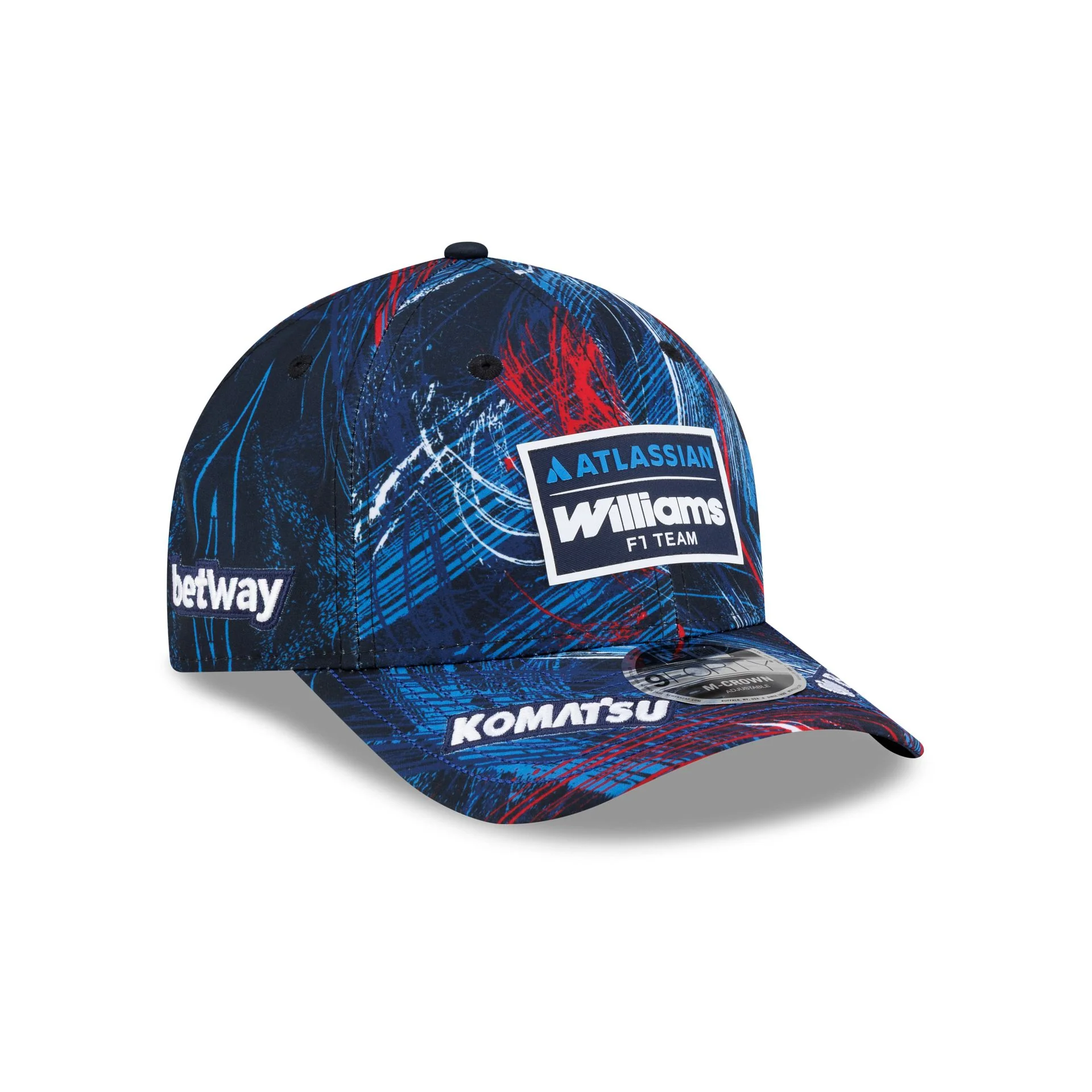 2026 Silverstone Race Special Atlassian Williams F1 Team 9FORTY M-Crown Snapback Hat - Image 3