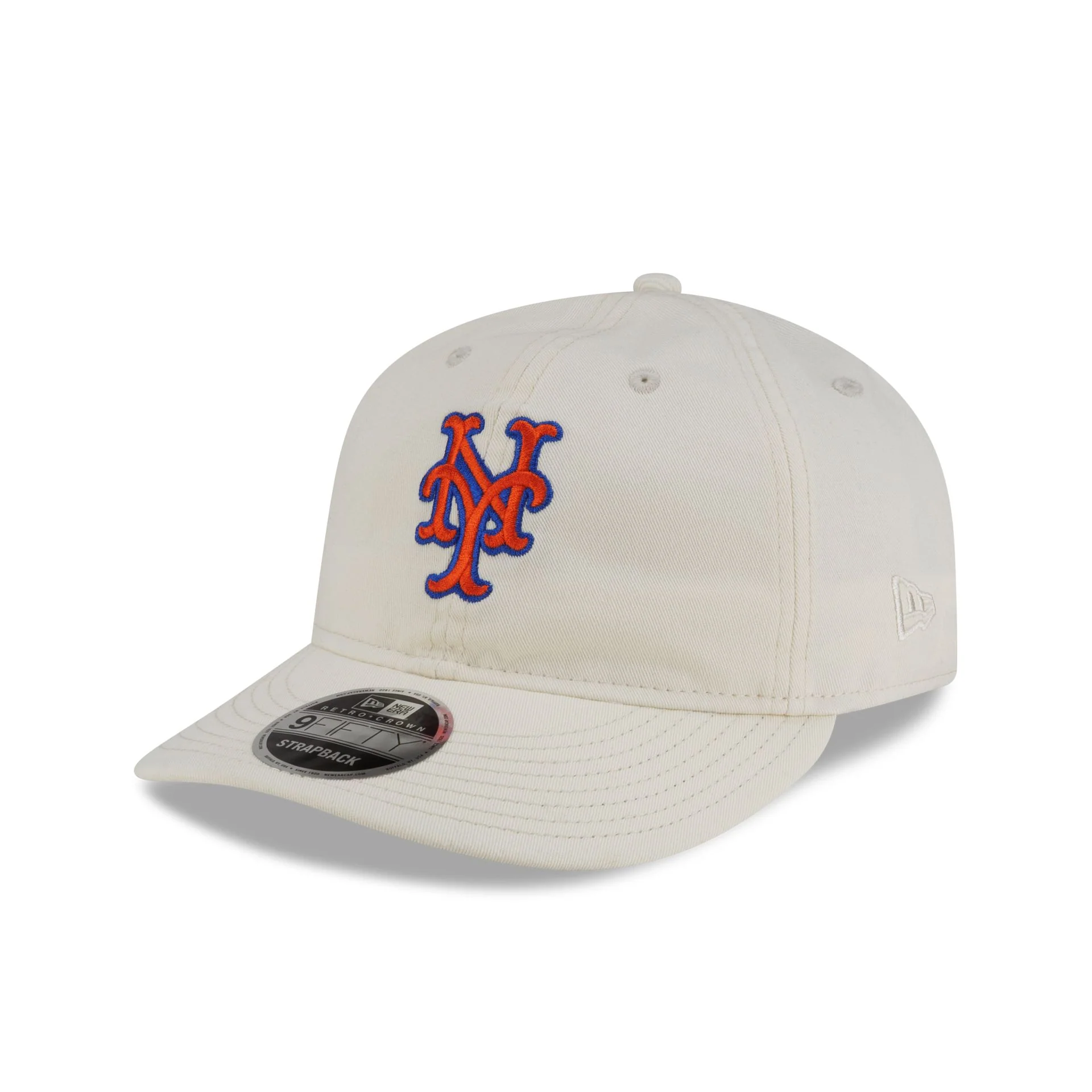 Aimé Leon Dore New York Mets Chrome White Retro Crown 9FIFTY Strapback Hat - Image 3