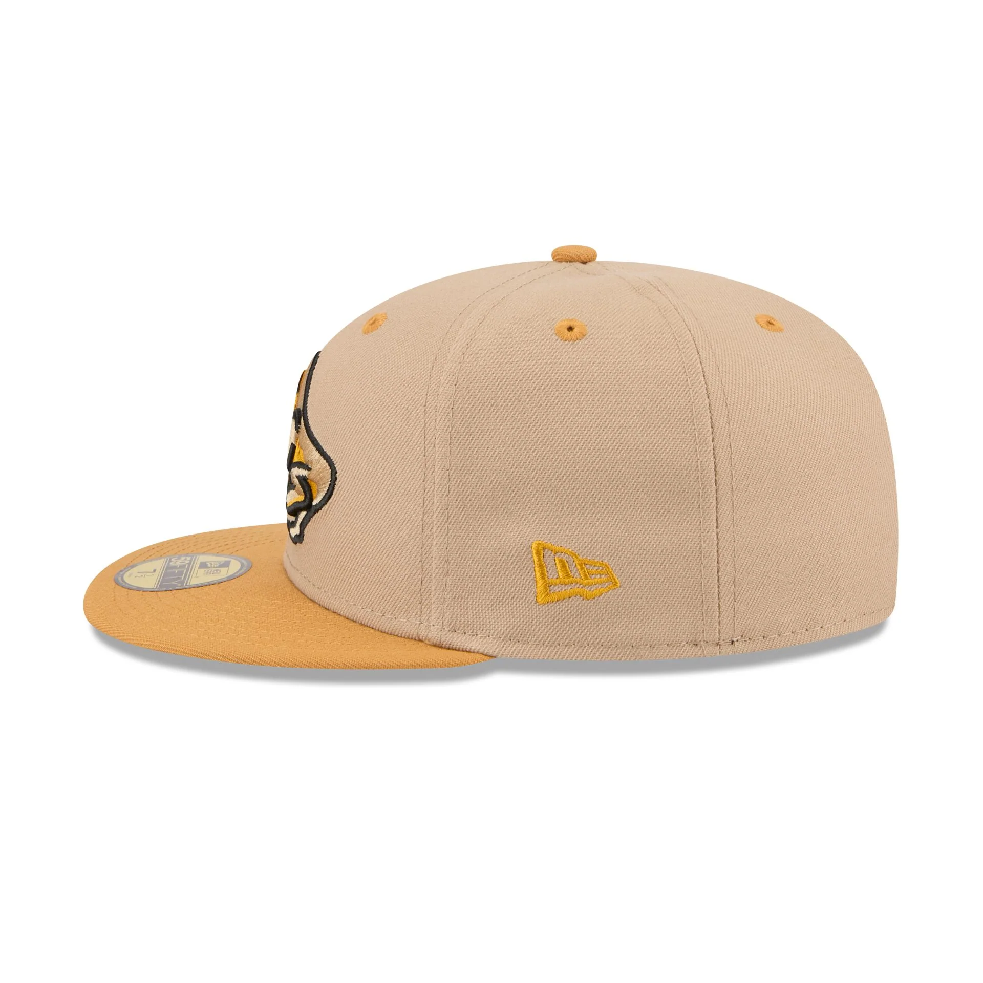 Akron RubberDucks Theme Night Beige 59FIFTY Fitted Hat - Image 4