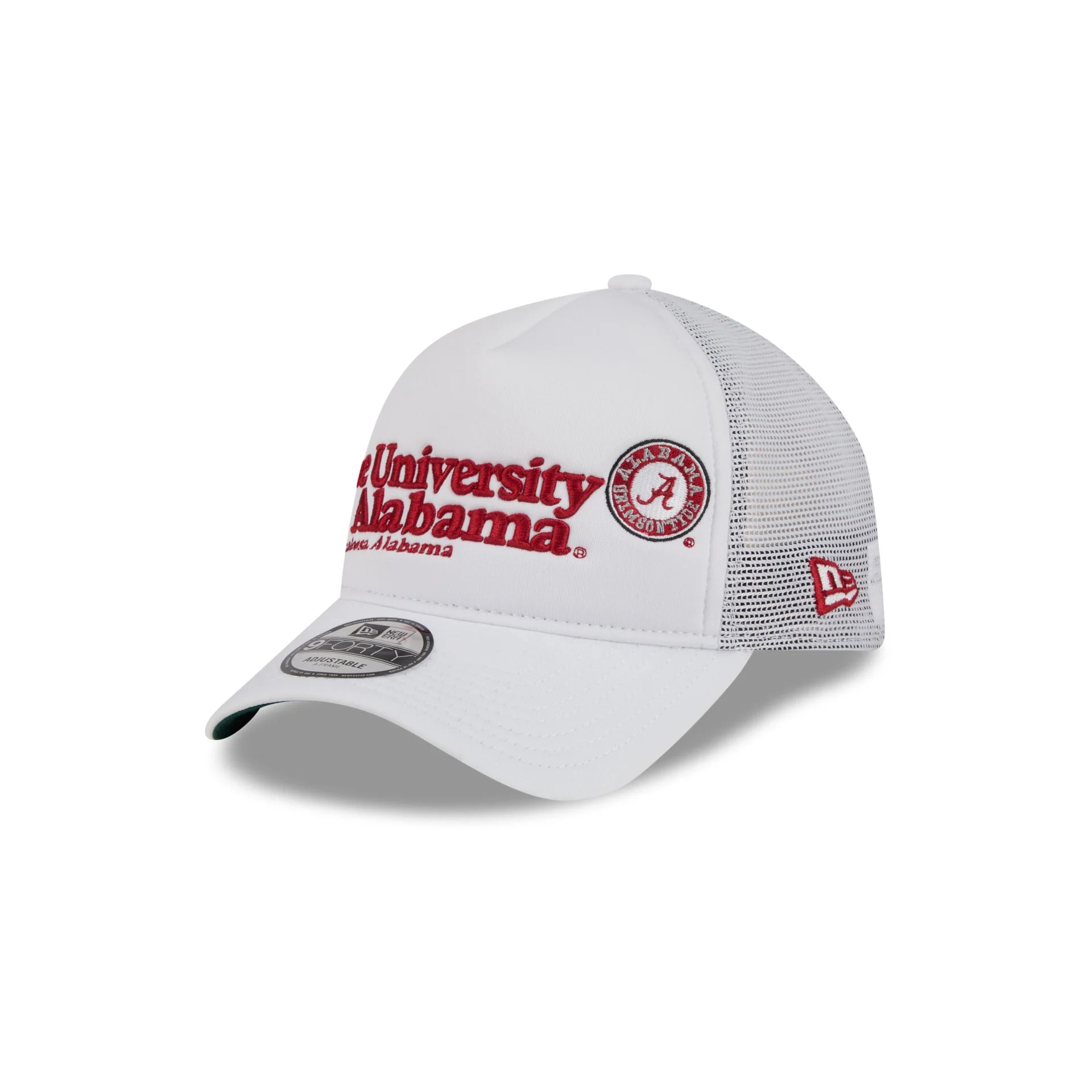 Alabama Crimson Tide Collegiate City, State 9FORTY A-Frame Trucker Hat - Image 3