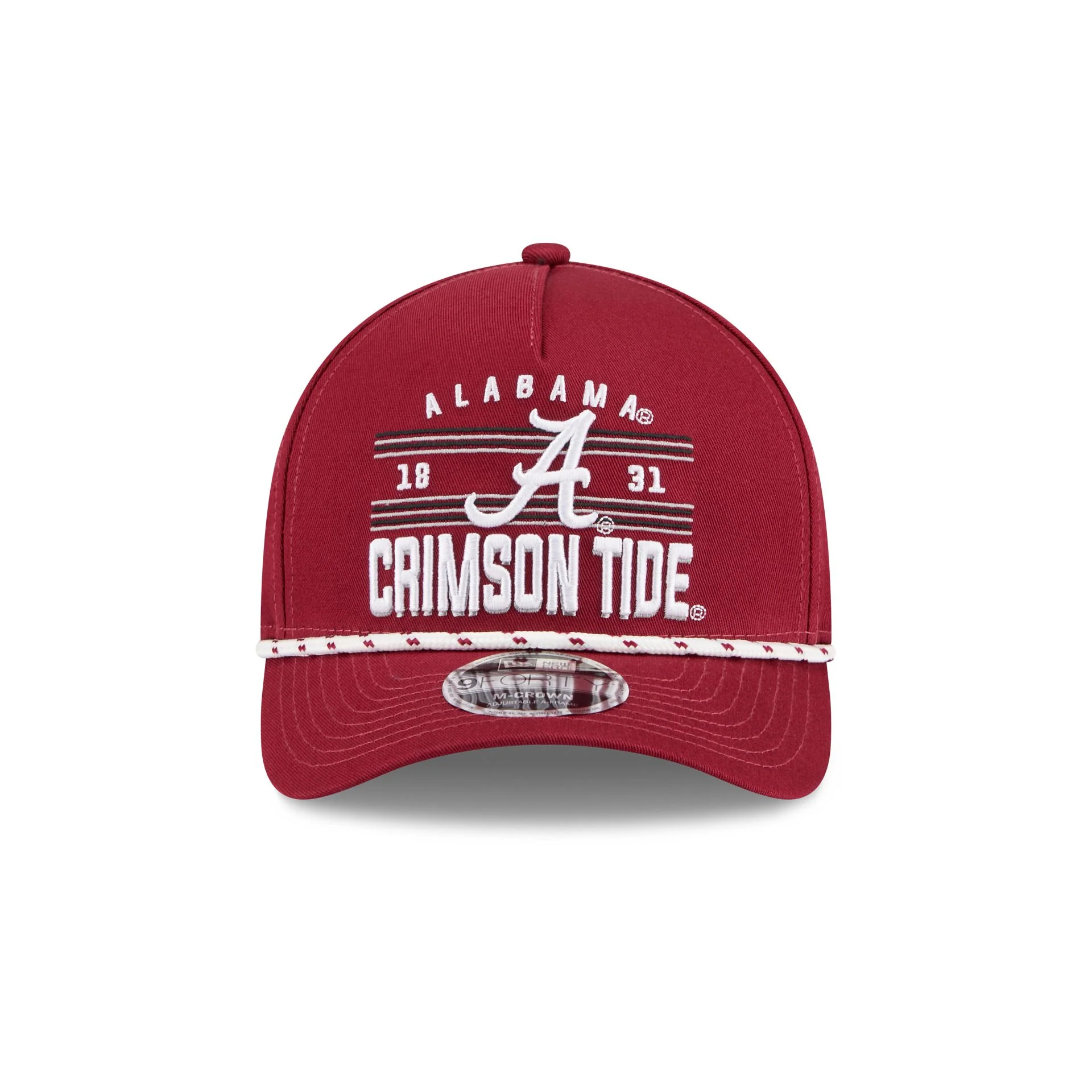 Alabama Crimson Tide March Madness 9FORTY M-Crown A-Frame Snapback Hat - Image 2