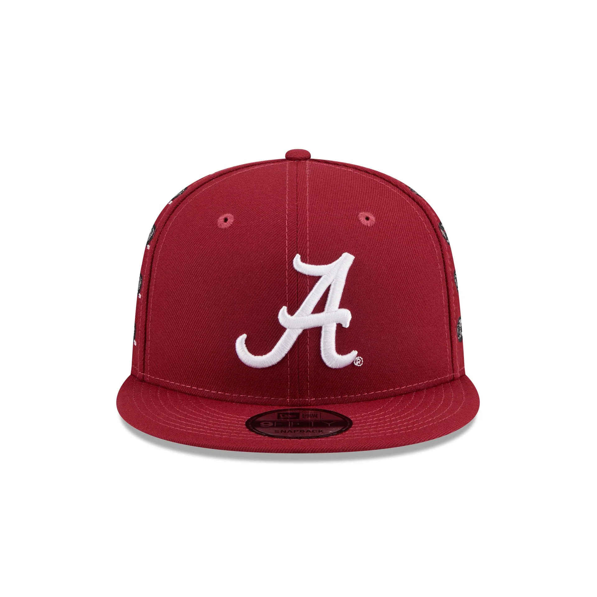 Alabama Crimson Tide Sticker Helmet 9FIFTY Snapback Hat - Image 2