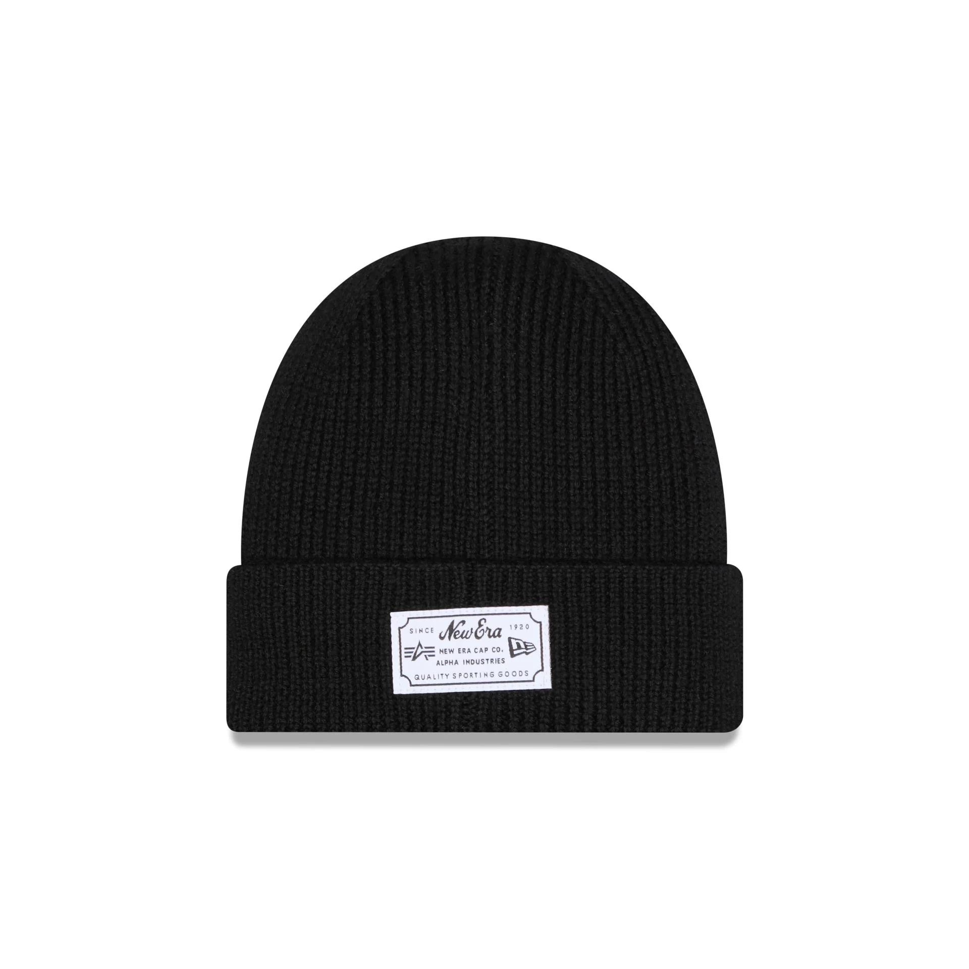 Alpha Industries x Buffalo Sabres Black Cuff Knit Hat - Image 3