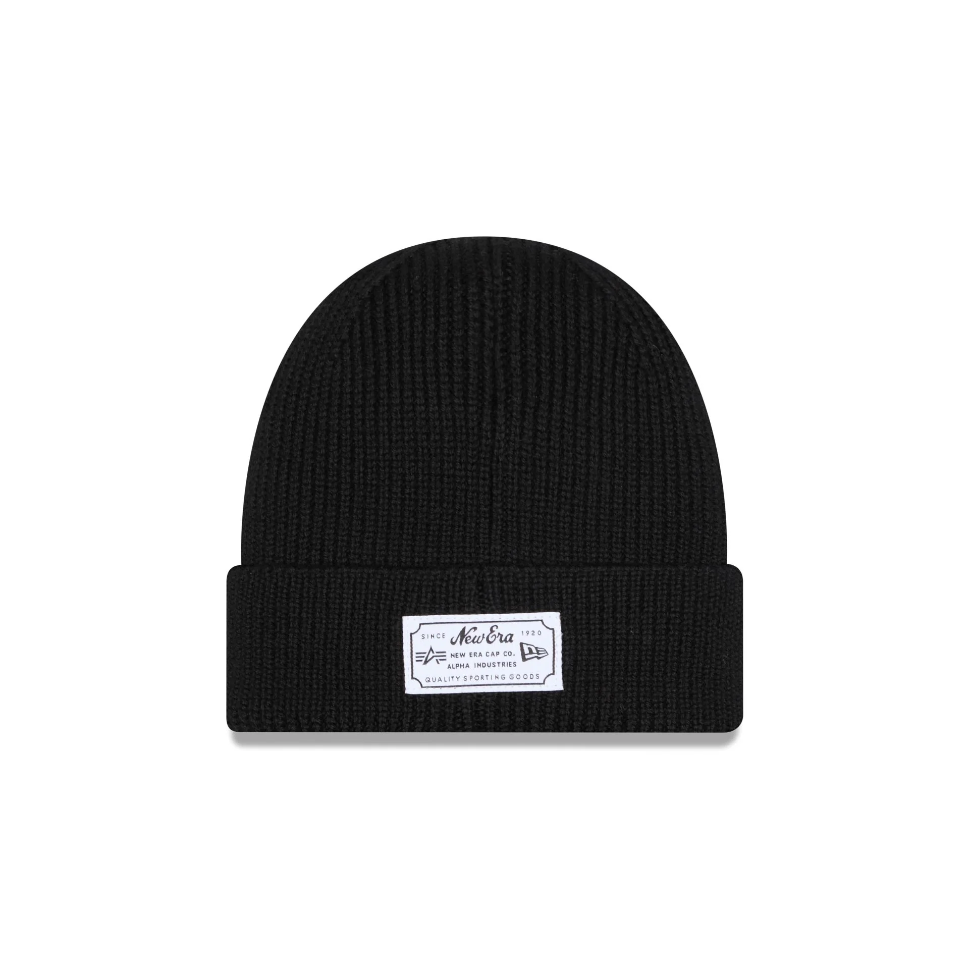 Alpha Industries x Chicago Bulls Black Cuff Knit Hat - Image 3