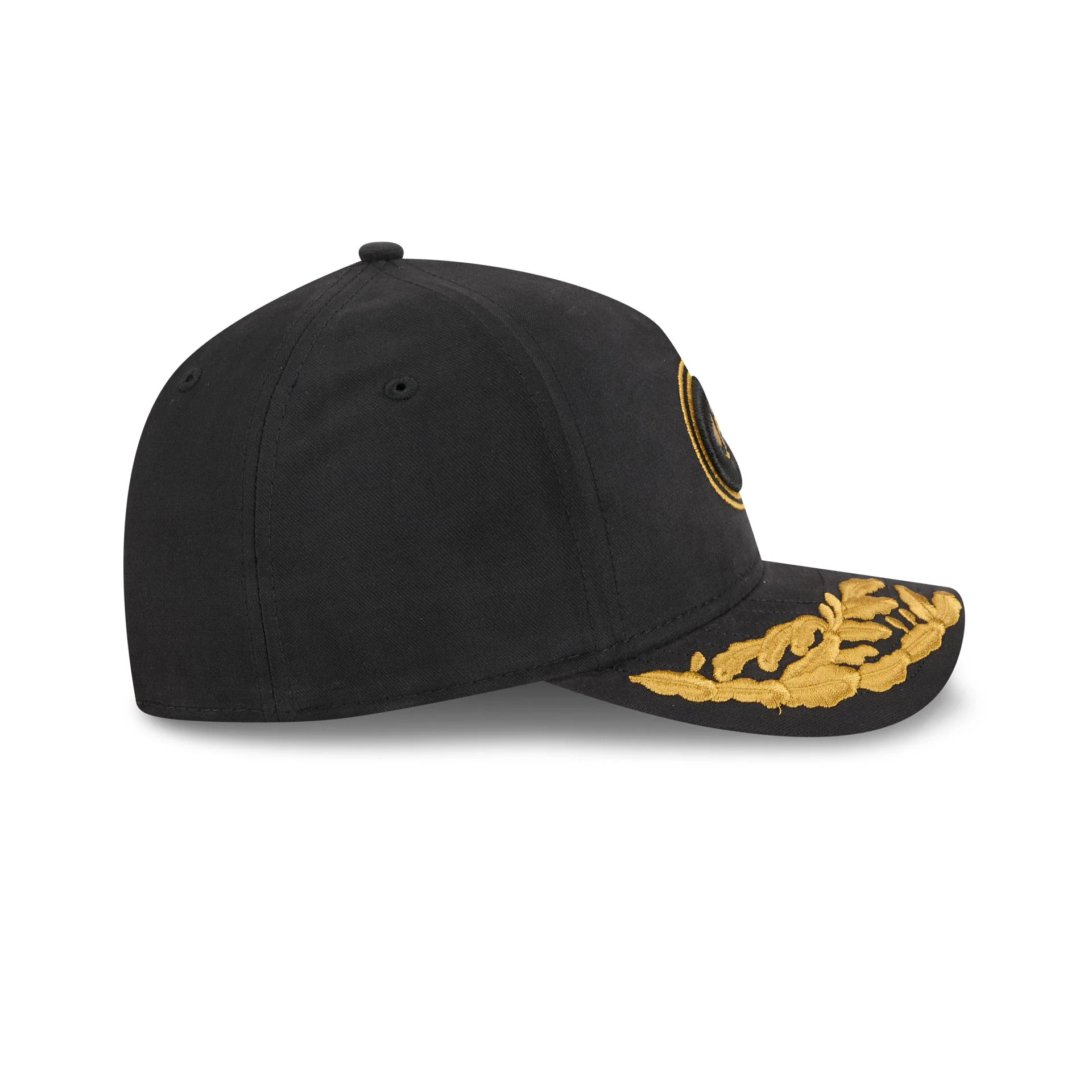 Alpha Industries x Montreal Canadiens Black 9FORTY M-Crown A-Frame Snapback Hat - Image 5