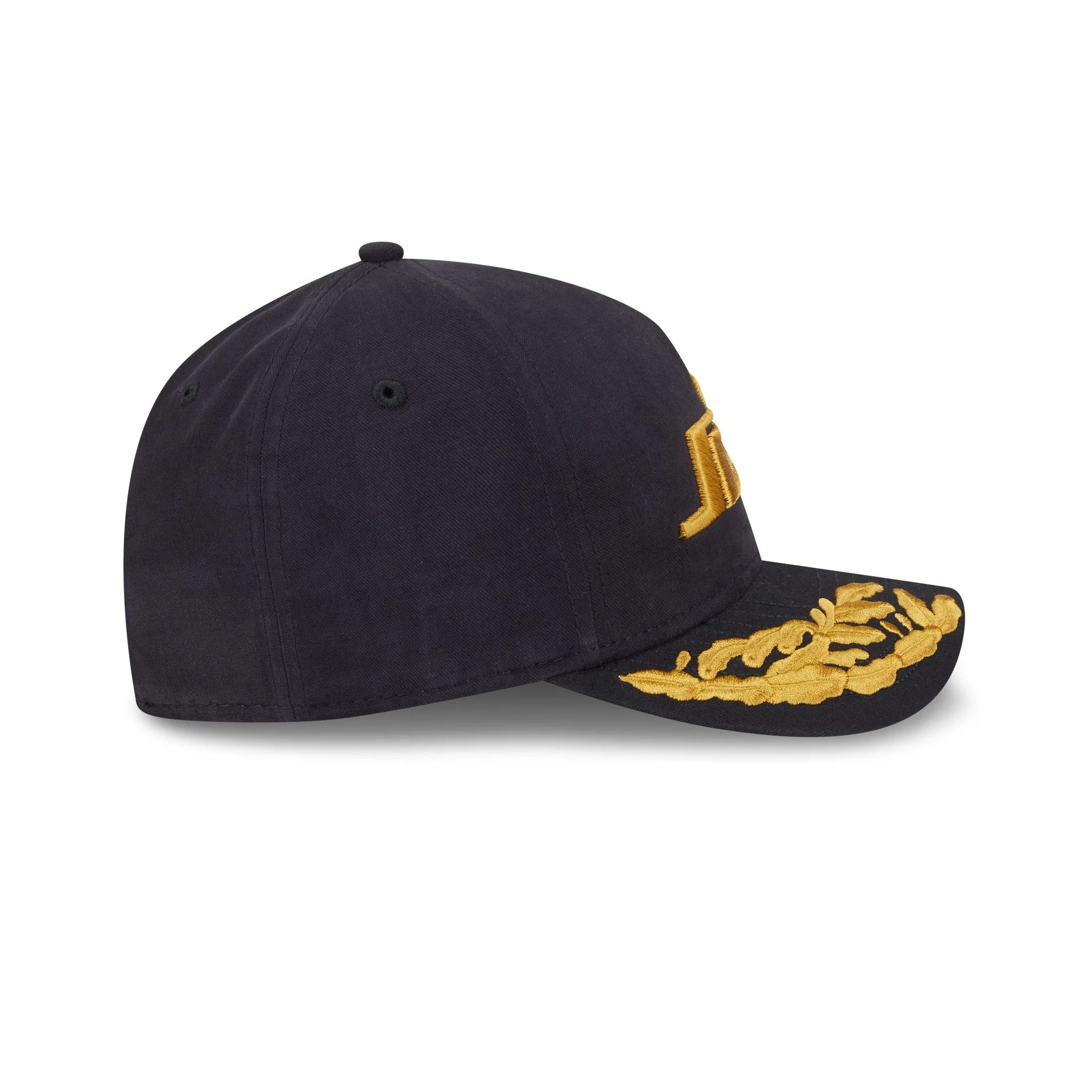 Alpha Industries x New York Jets Black 9FORTY M-Crown A-Frame Snapback Hat - Image 5