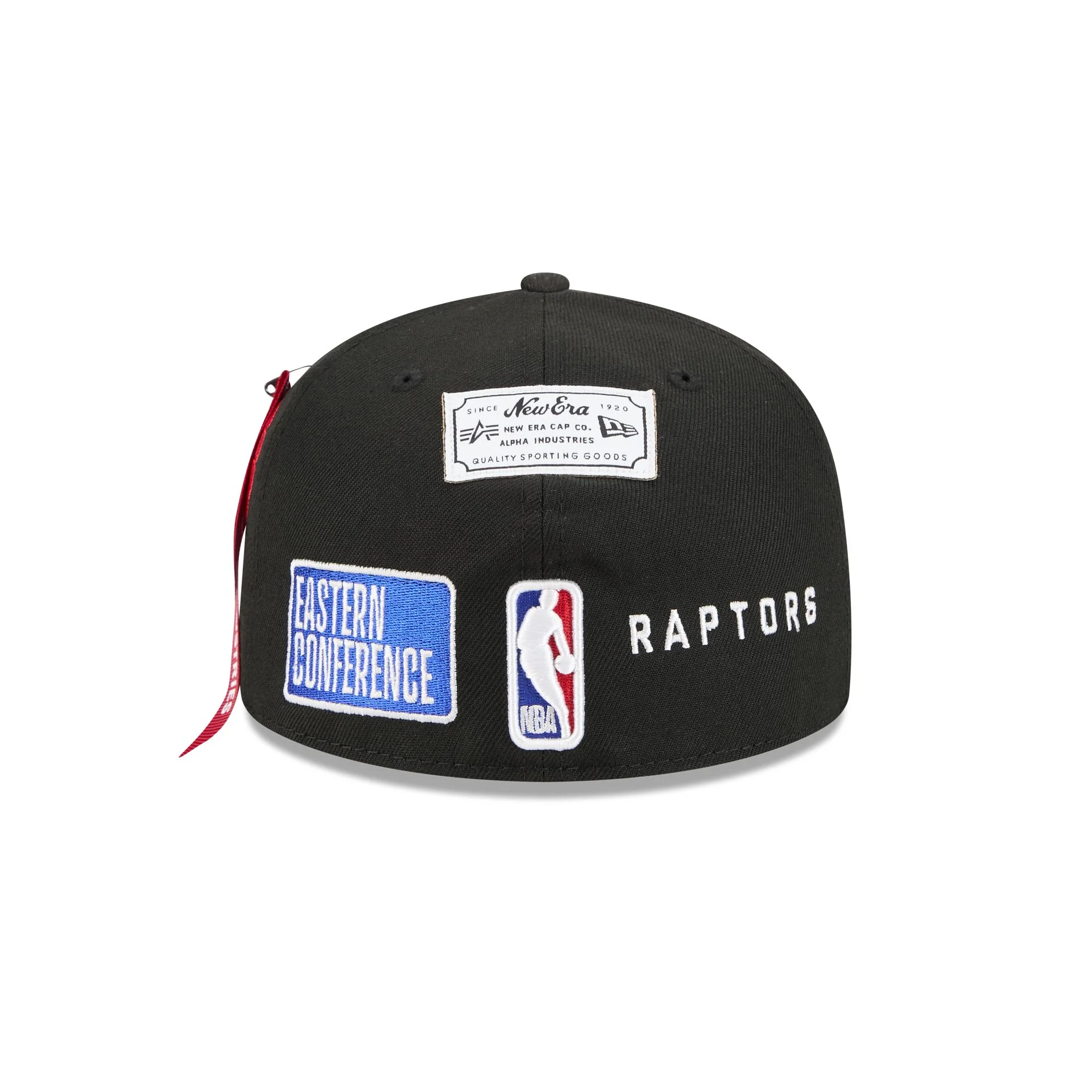 Alpha Industries x Toronto Raptors Black 59FIFTY Fitted Hat - Image 6