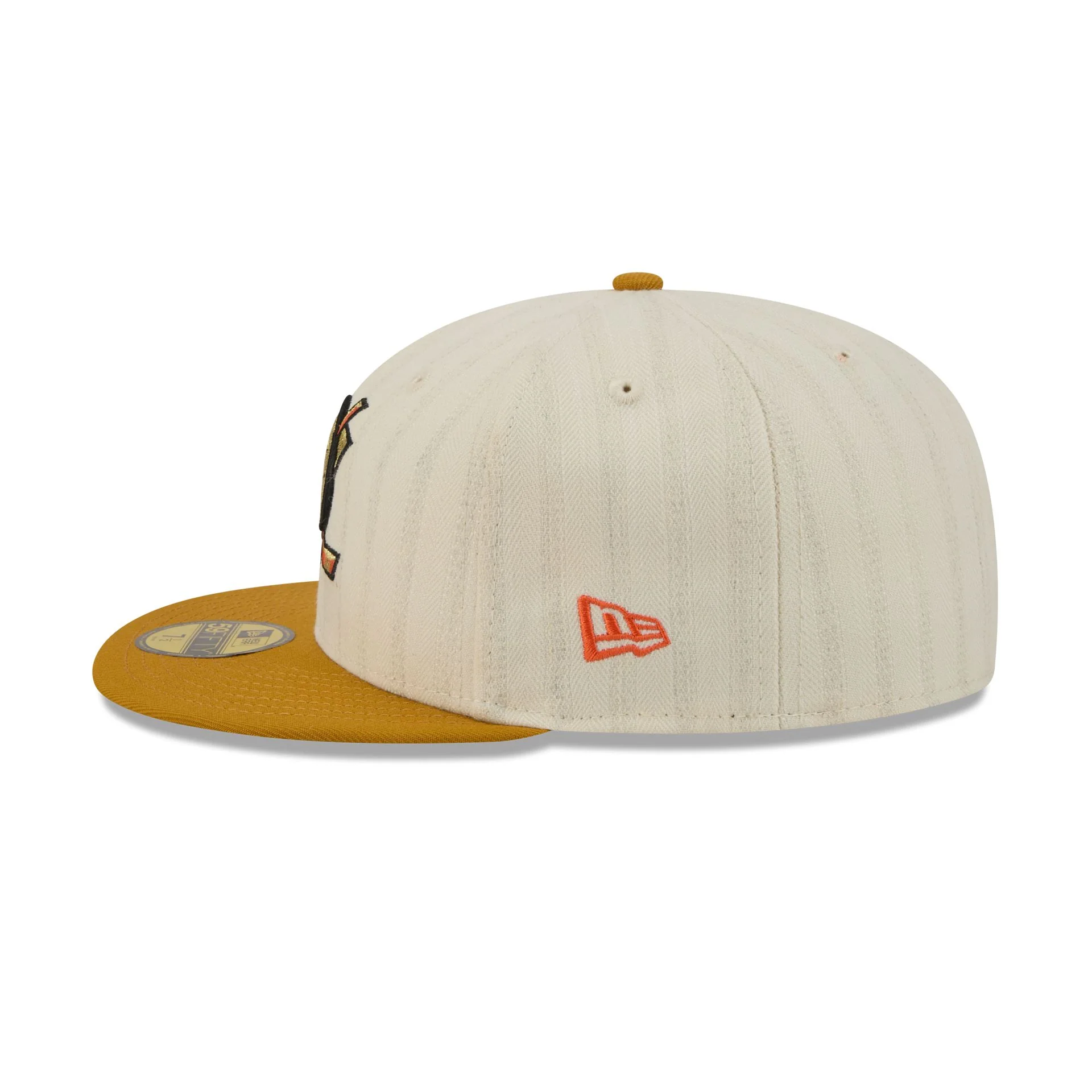 Anaheim Ducks Chrome Herringbone 59FIFTY Fitted Hat - Image 5