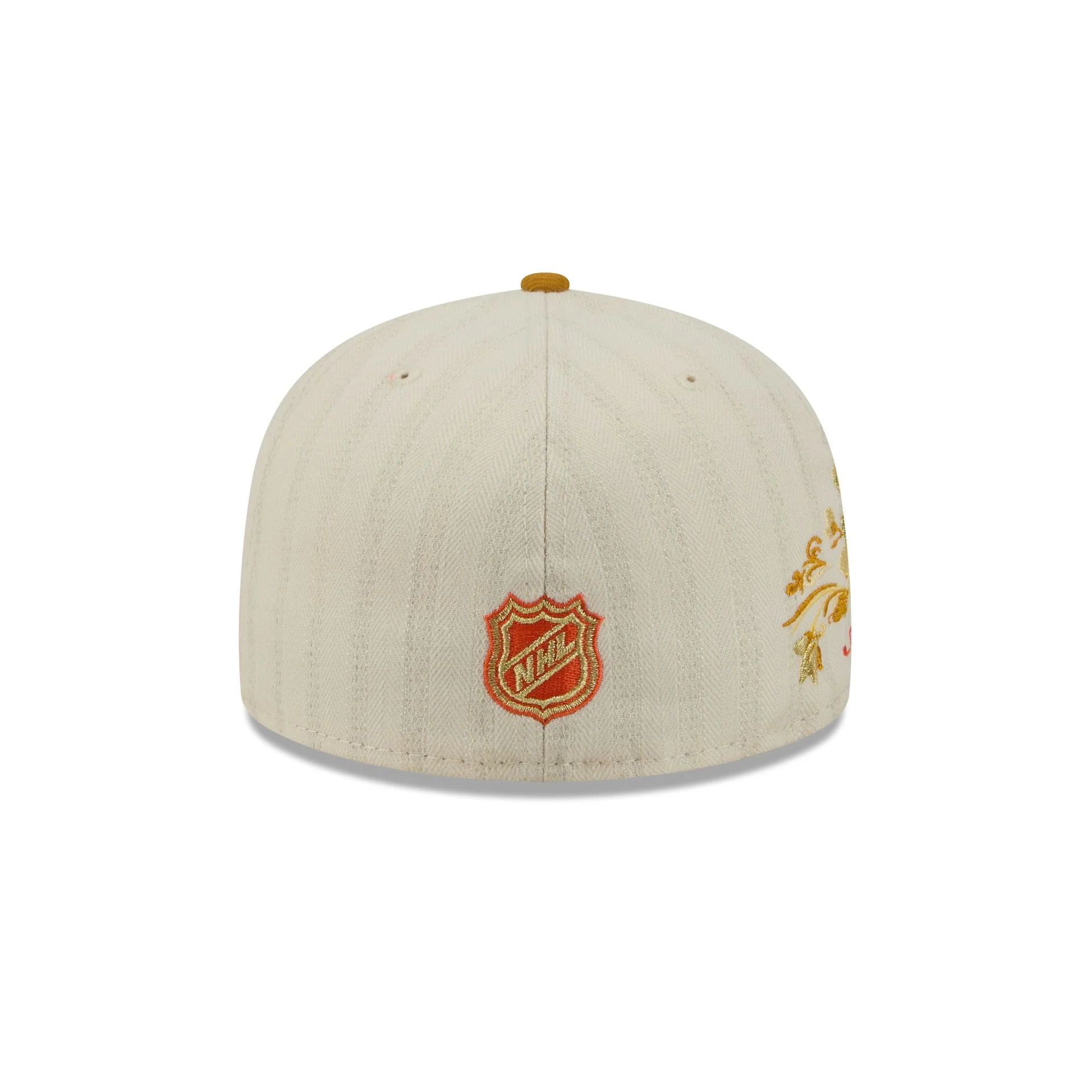Anaheim Ducks Chrome Herringbone 59FIFTY Fitted Hat - Image 6