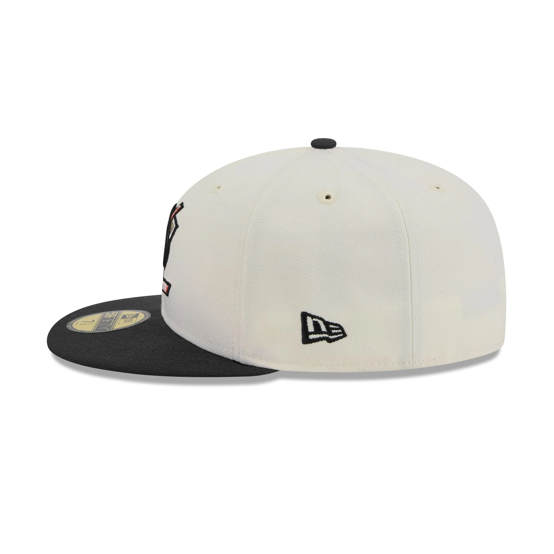 Anaheim Ducks Chrome White 59FIFTY Fitted Hat - Image 4