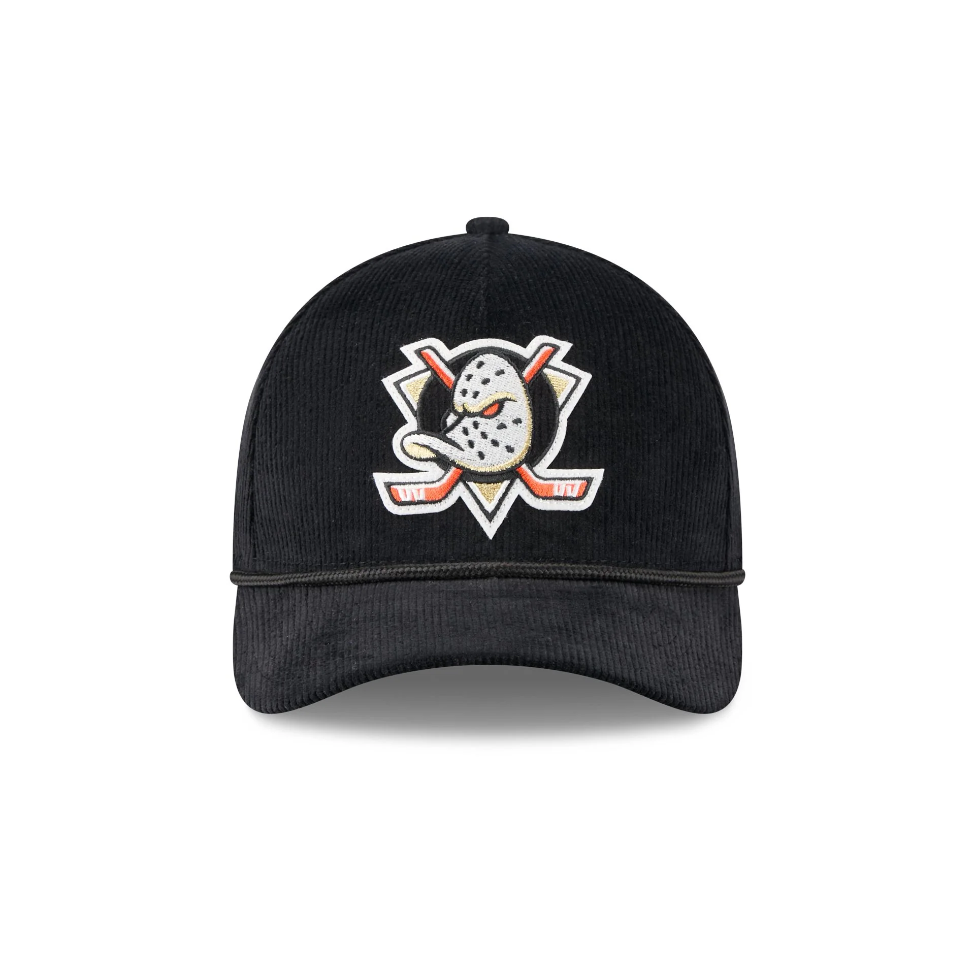 Anaheim Ducks Corduroy 9FORTY M-Crown A-Frame Snapback Hat - Image 2