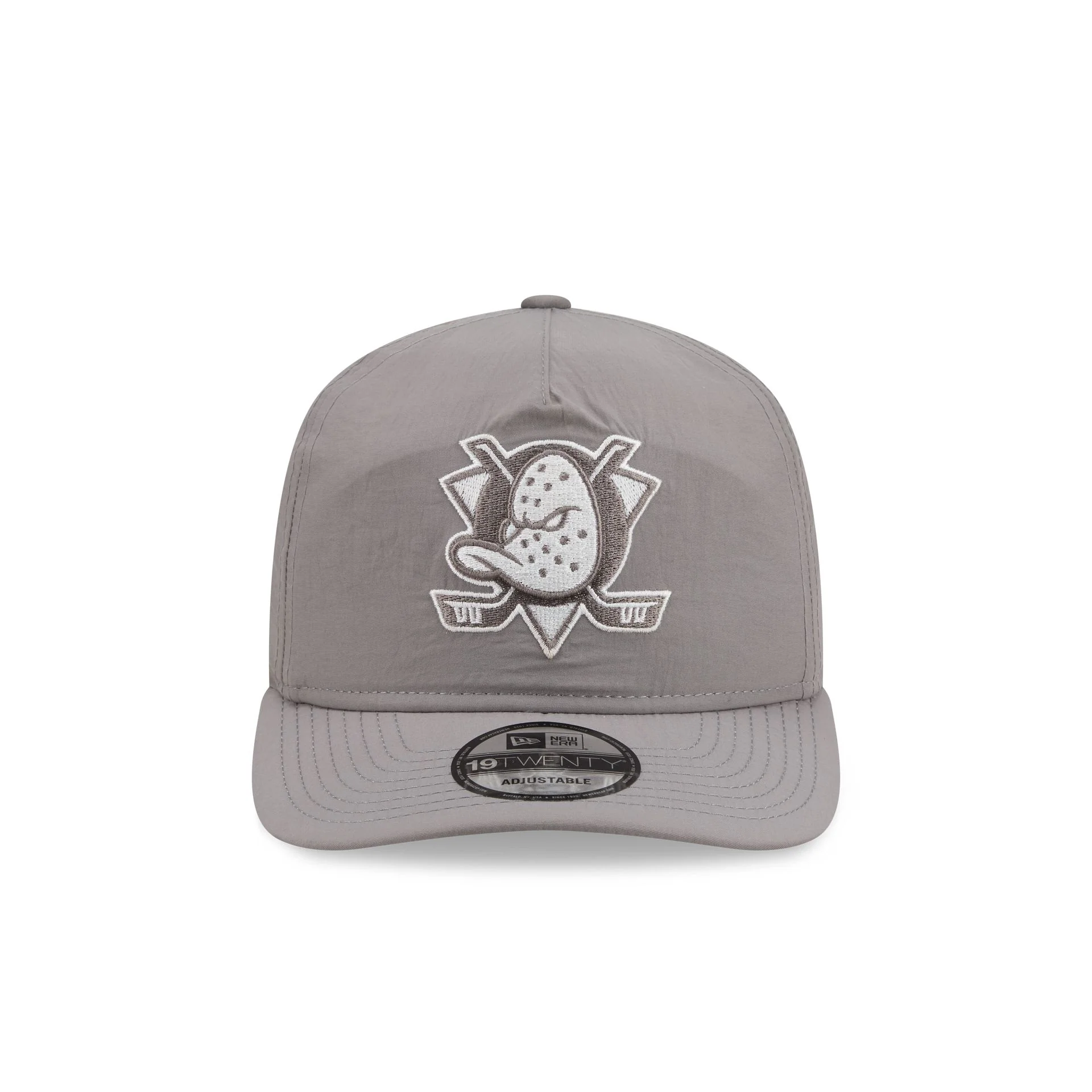 Anaheim Ducks Gray Nylon 19TWENTY Adjustable Hat - Image 2