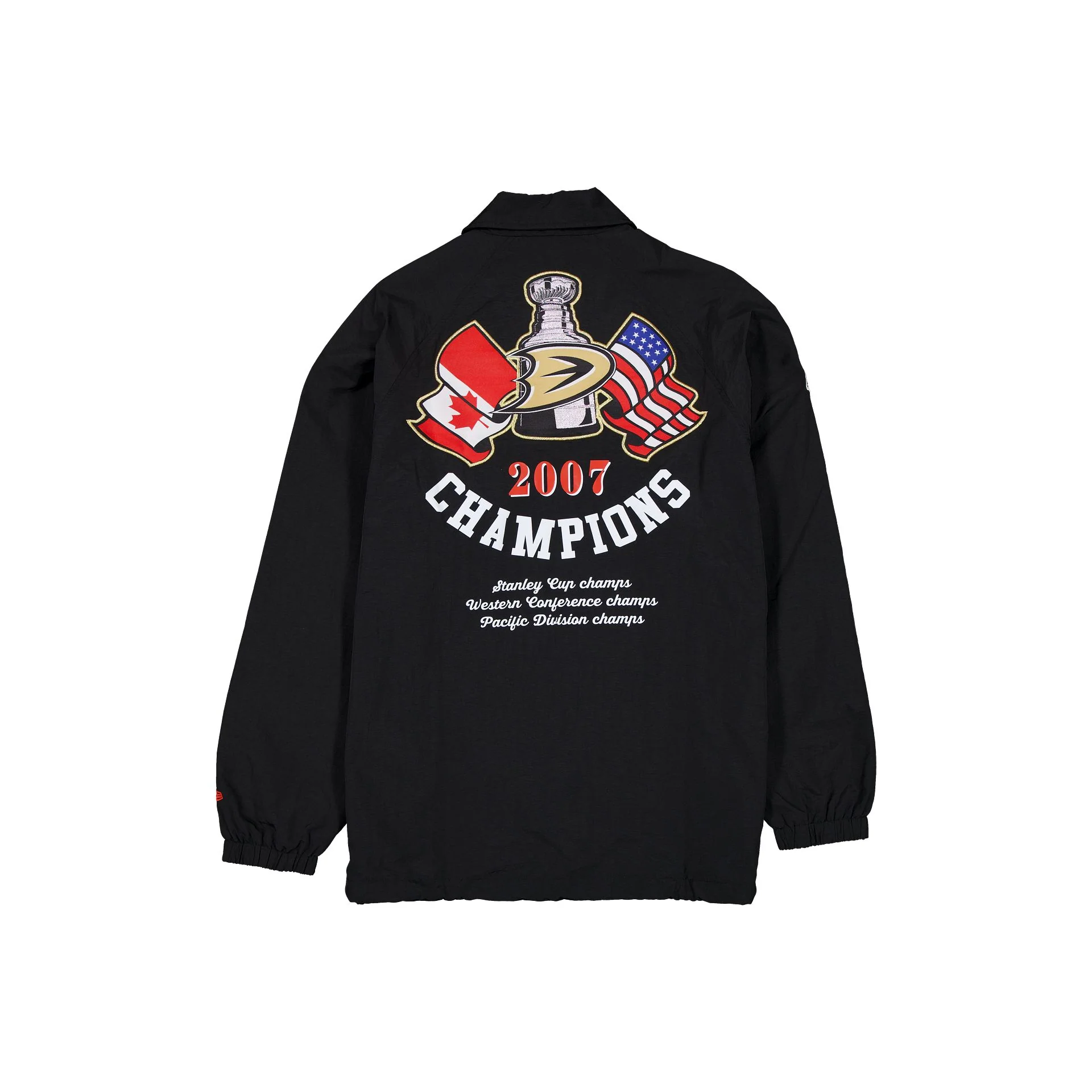 Anaheim Ducks Past Glory Coaches Jacket - Image 2