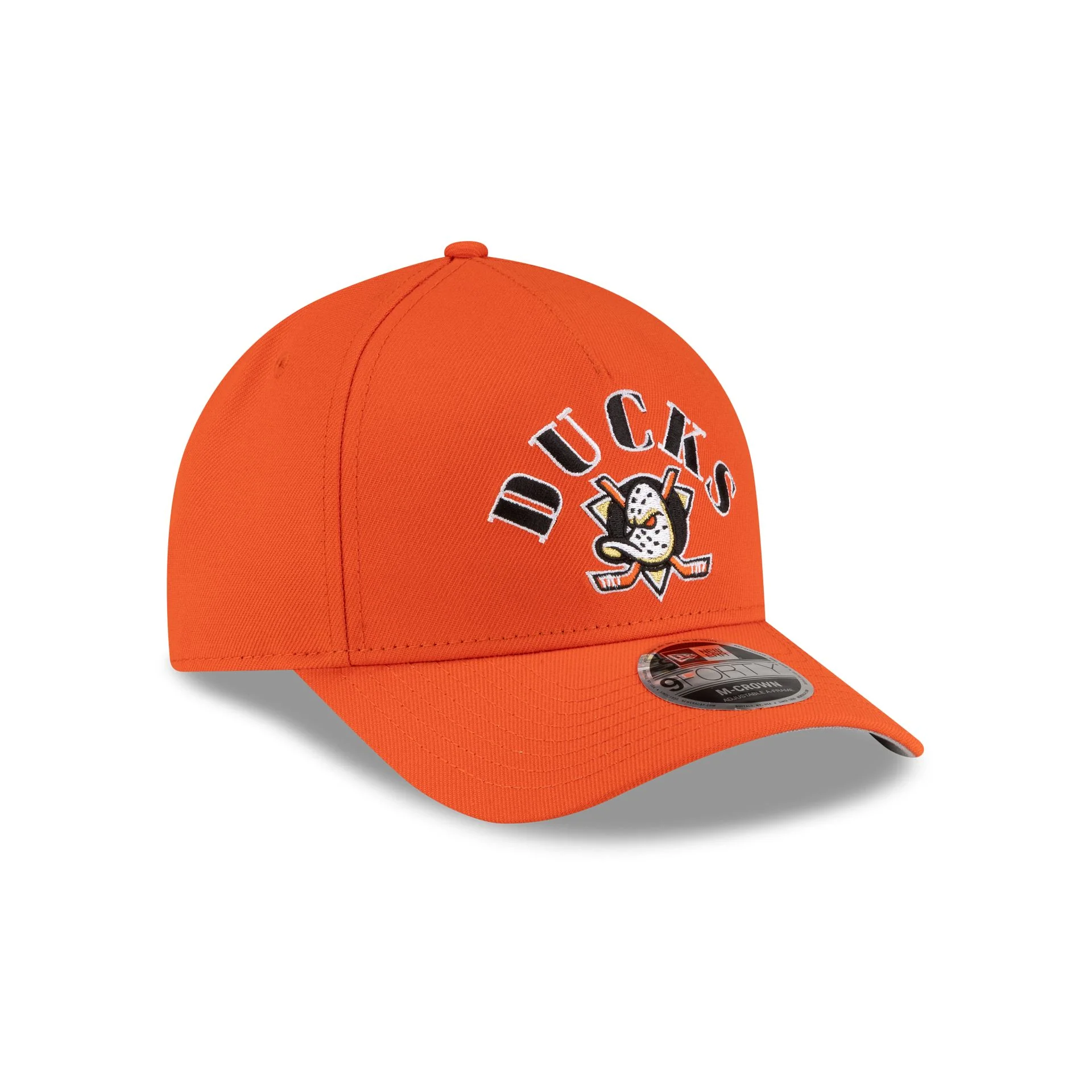 Anaheim Ducks Retro Arch 9FORTY M-Crown A-Frame Snapback Hat - Image 3