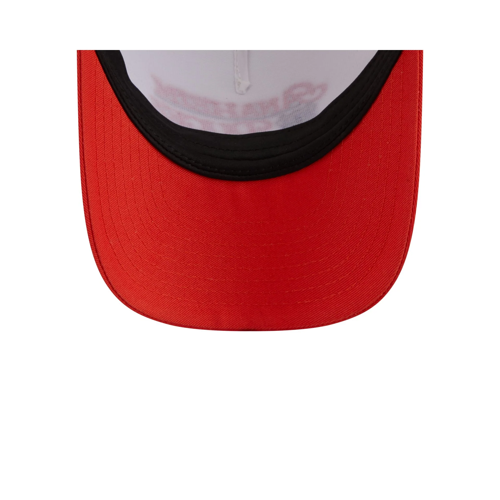 Anaheim Ducks Retro Chrome Women's White 9FORTY M-Crown A-Frame Trucker Hat - Image 7