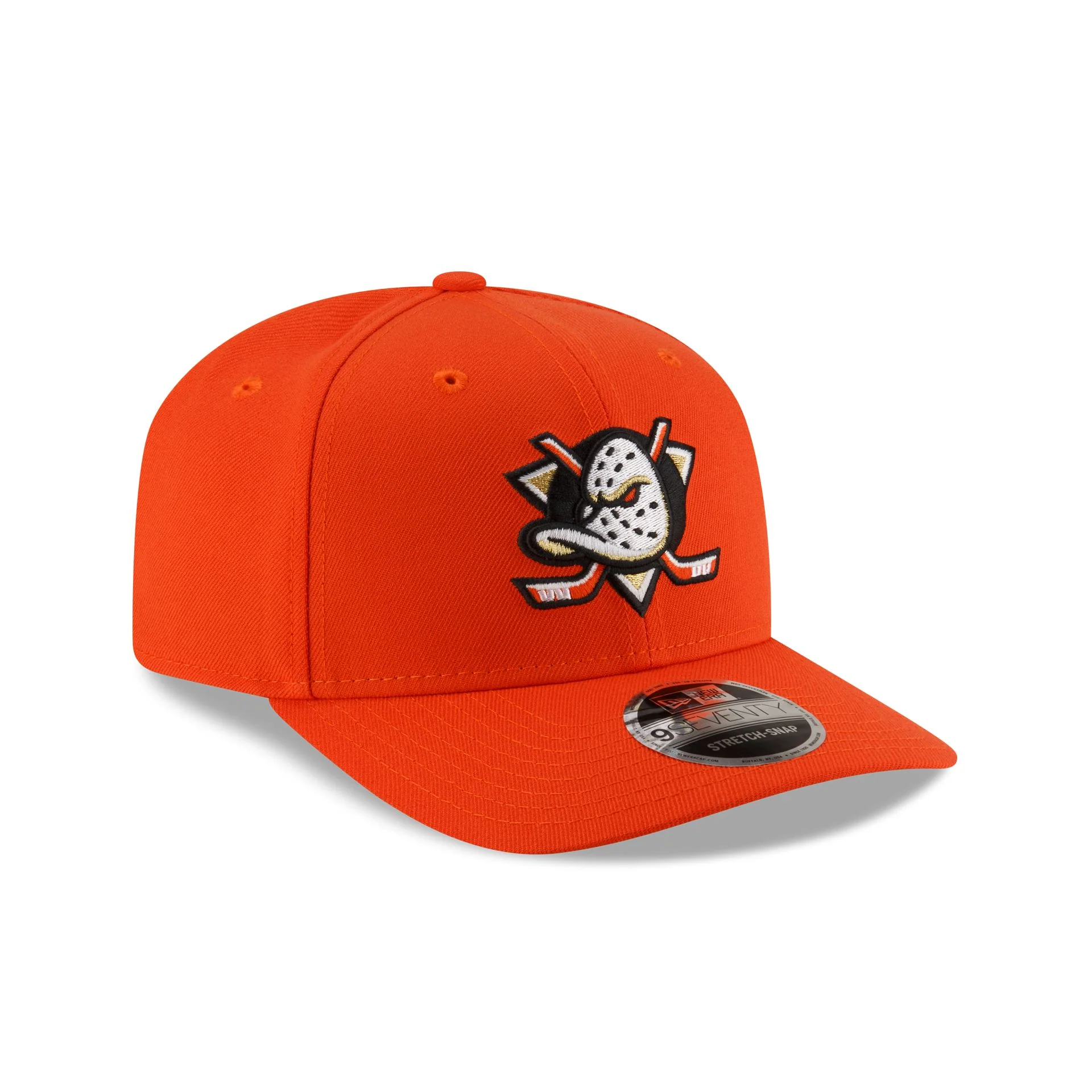 Anaheim Ducks Team 9SEVENTY Stretch-Snap Hat - Image 3