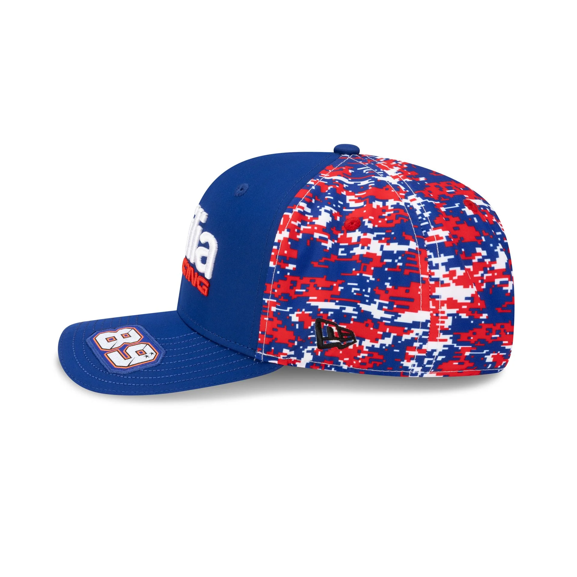 Aprilia Racing Jorge Martín Light Royal 9SEVENTY Stretch-Snap Hat - Image 4
