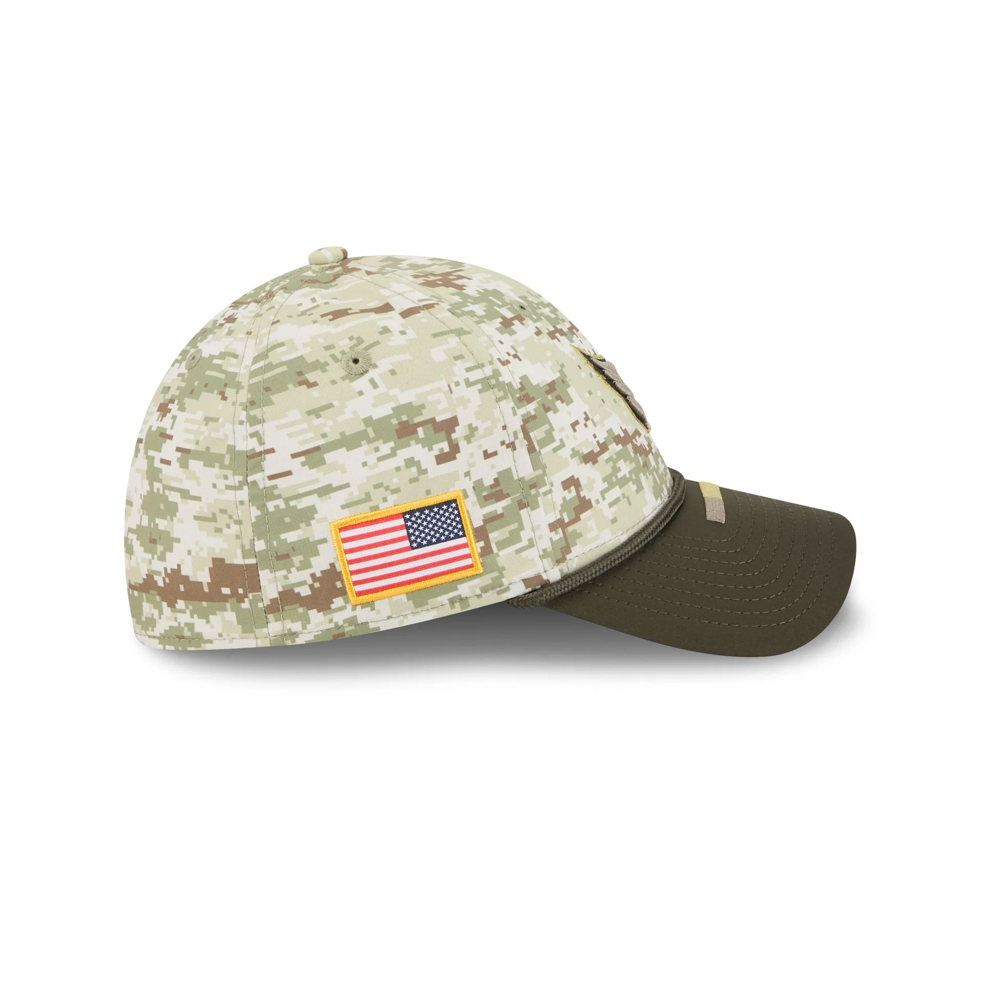 Arizona Cardinals 2025 Salute to Service Digi Camo 39THIRTY Stretch Fit Hat - Image 4