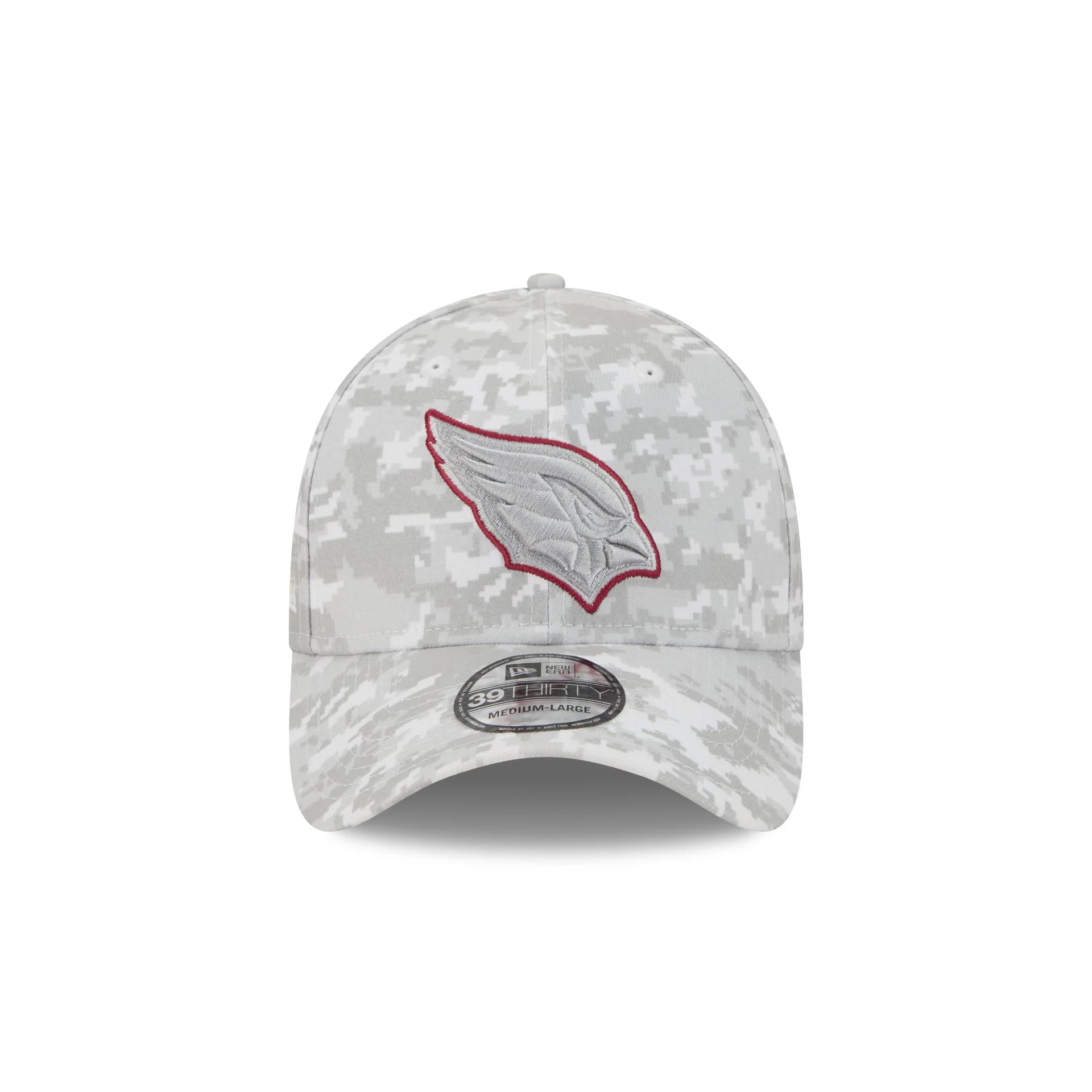 Arizona Cardinals 2025 Salute to Service Fan Gear 39THIRTY Stretch Fit Hat - Image 2