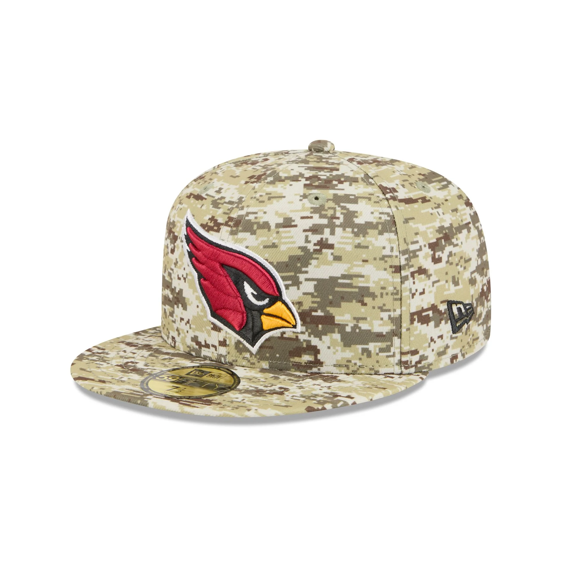 Arizona Cardinals 2025 Salute to Service Fan Gear 59FIFTY Fitted Hat - Image 3