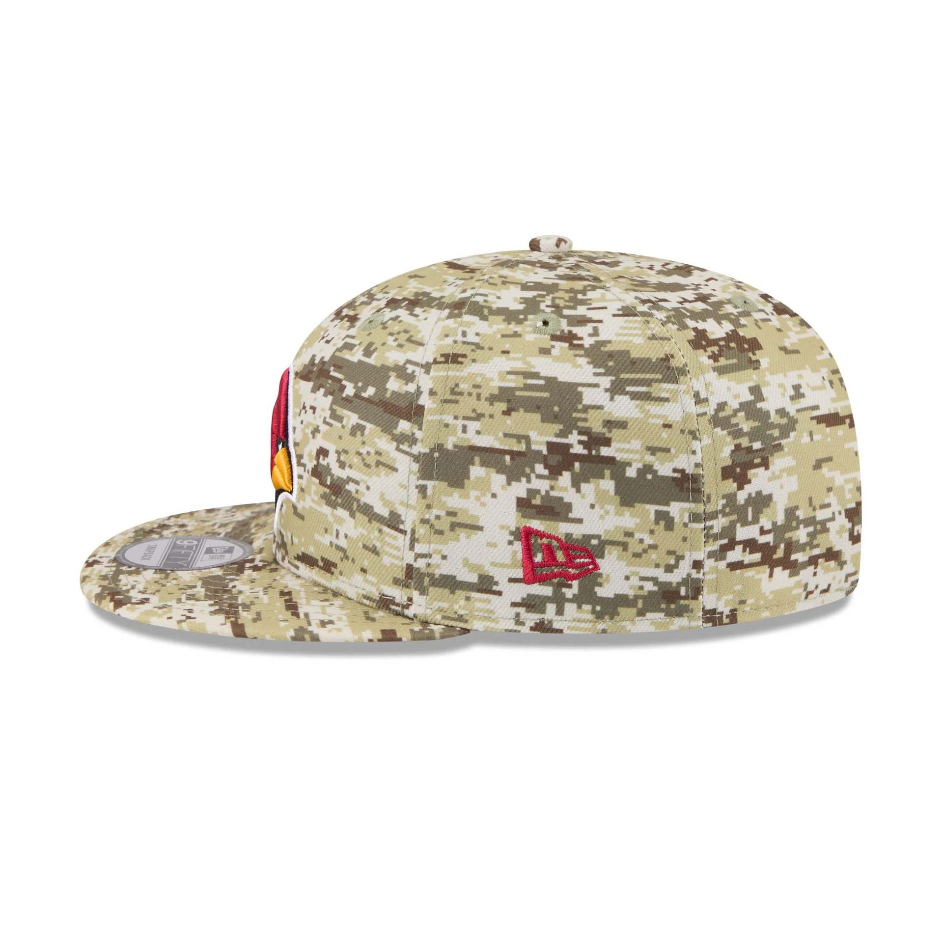 Arizona Cardinals 2025 Salute to Service Fan Gear 9FIFTY Snapback Hat - Image 5