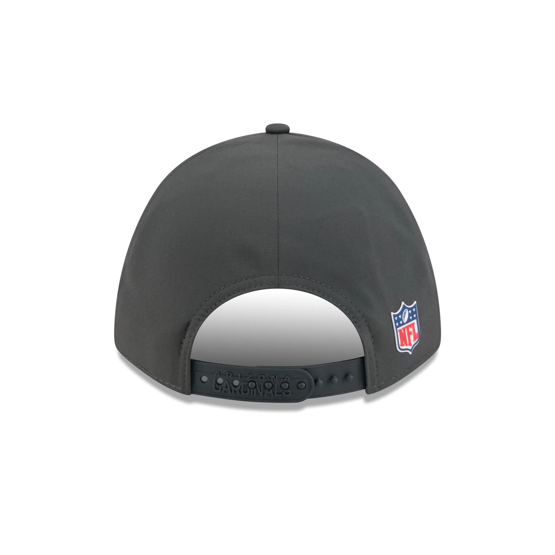 Arizona Cardinals 2025 Sideline Cold Weather Steel Clouds 9FORTY M-Crown Snapback Hat - Image 6