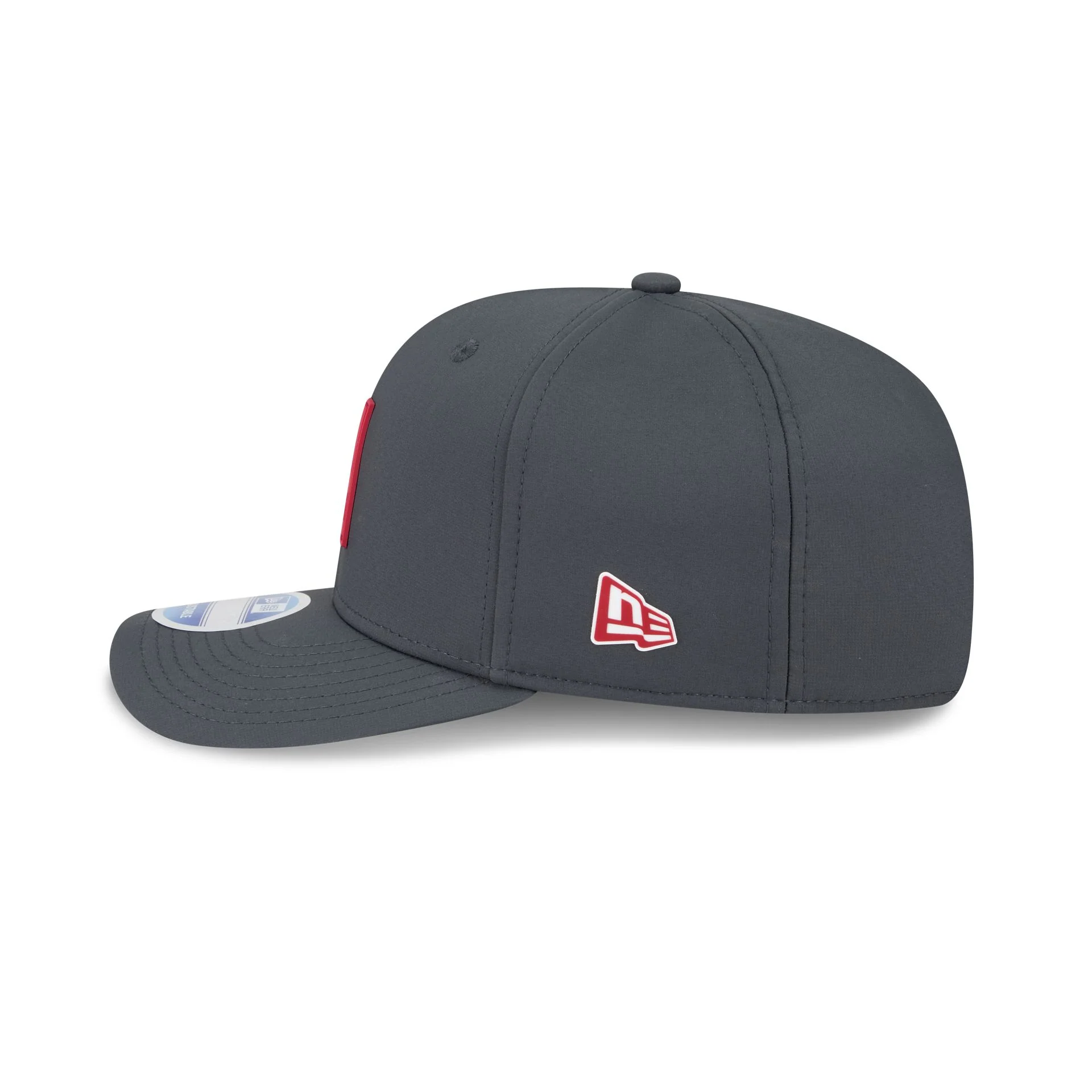 Arizona Cardinals 2025 Sideline Cold Weather Steel Clouds 9SEVENTY Stretch-Snap Hat - Image 4