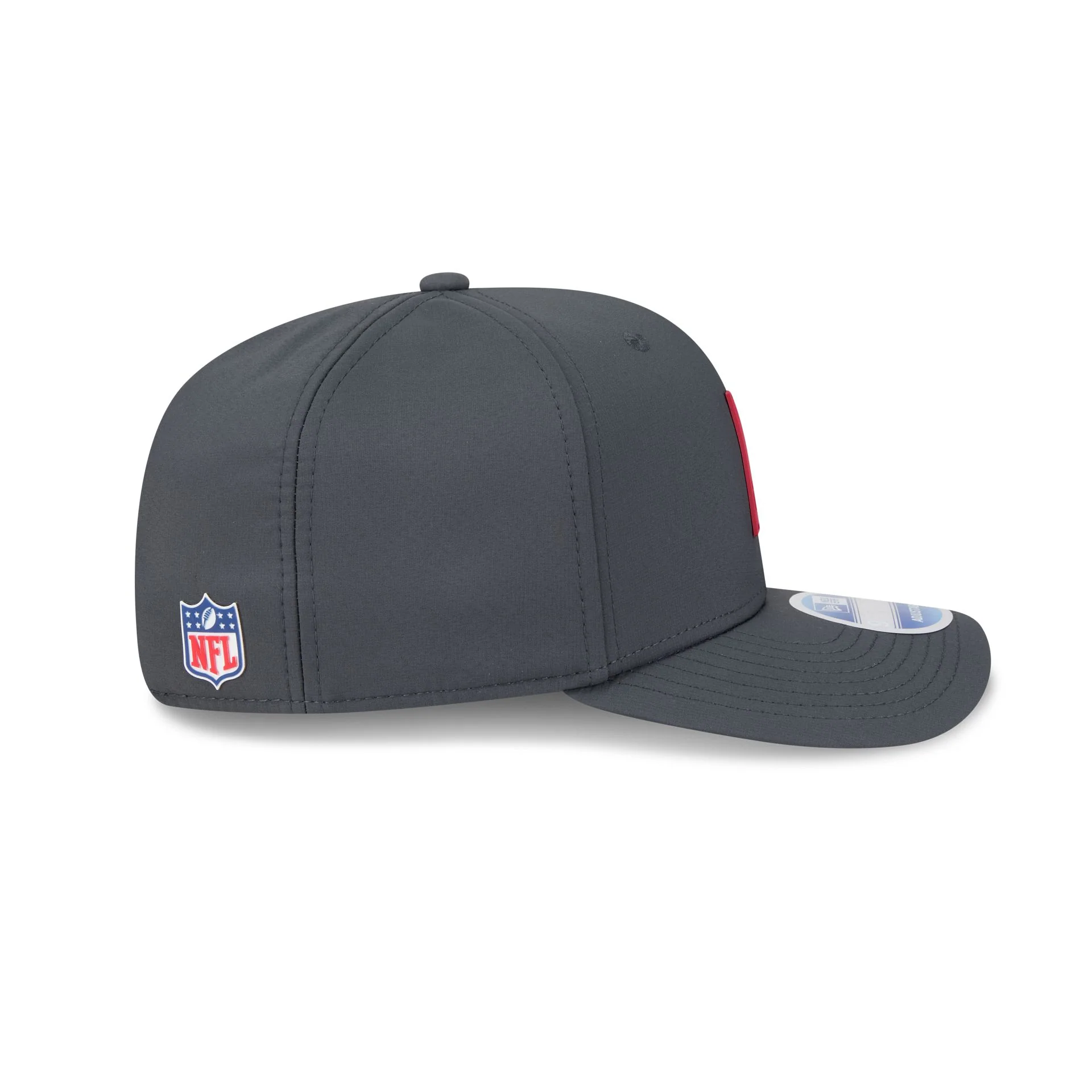 Arizona Cardinals 2025 Sideline Cold Weather Steel Clouds 9SEVENTY Stretch-Snap Hat - Image 5