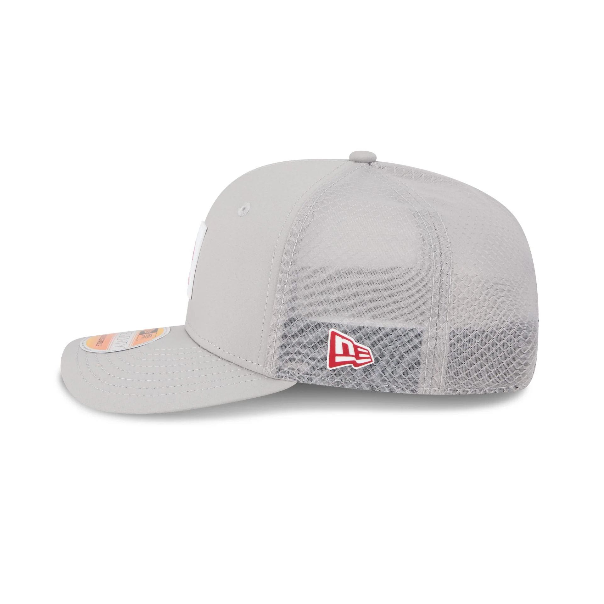Arizona Cardinals 2025 Sideline Hot Weather Gray 9SEVENTY Trucker Hat - Image 4