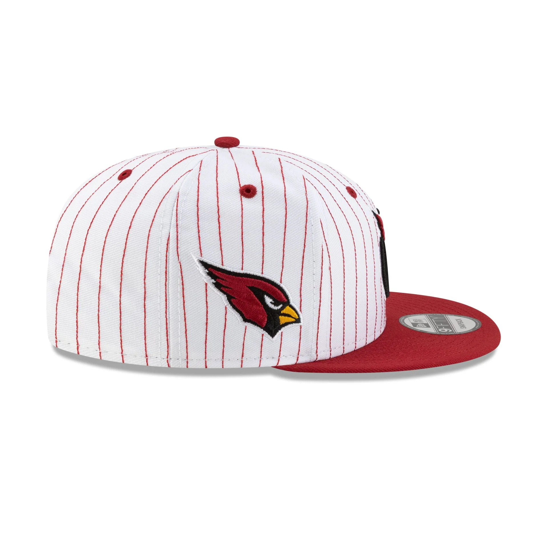 Arizona Cardinals Deceptor Pinstripe 9FIFTY Snapback Hat - Image 4