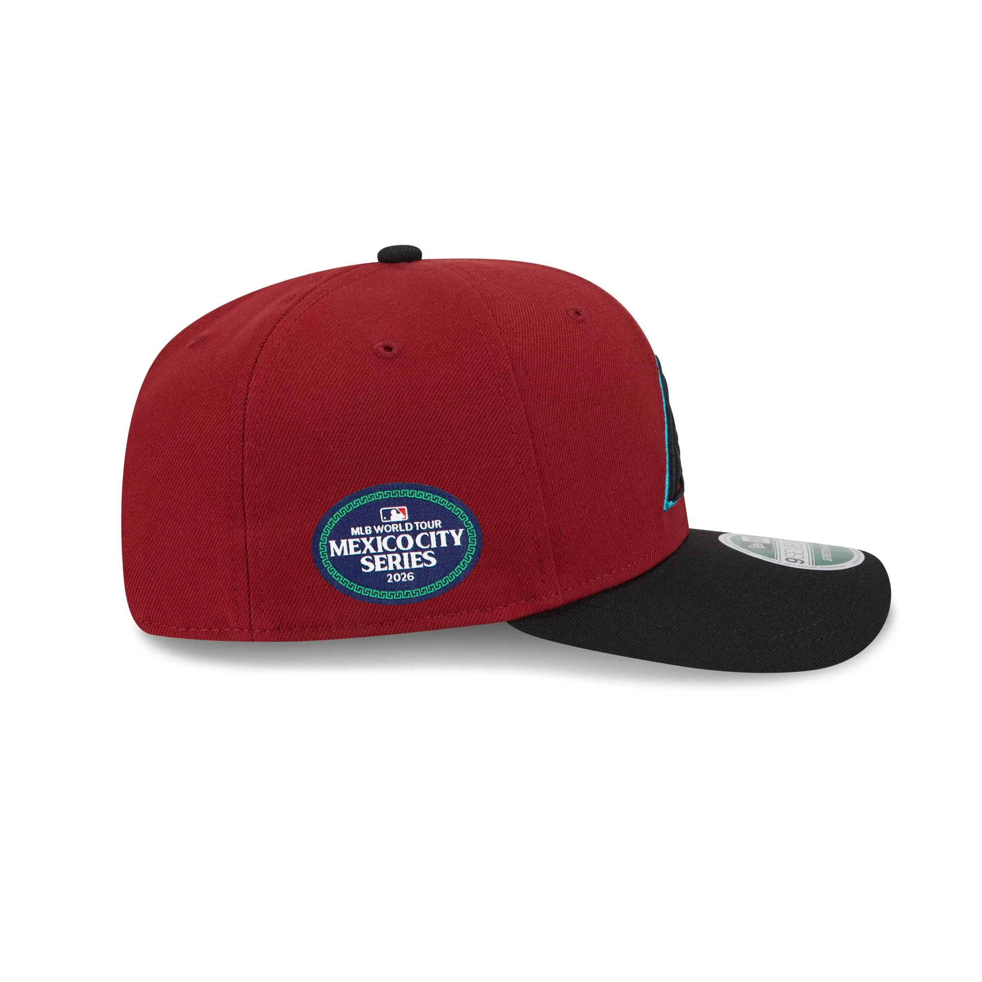 Arizona Diamondbacks 2026 MLB World Tour Mexico City Series Sidepatch 9SEVENTY Stretch-Snap Hat - Image 4