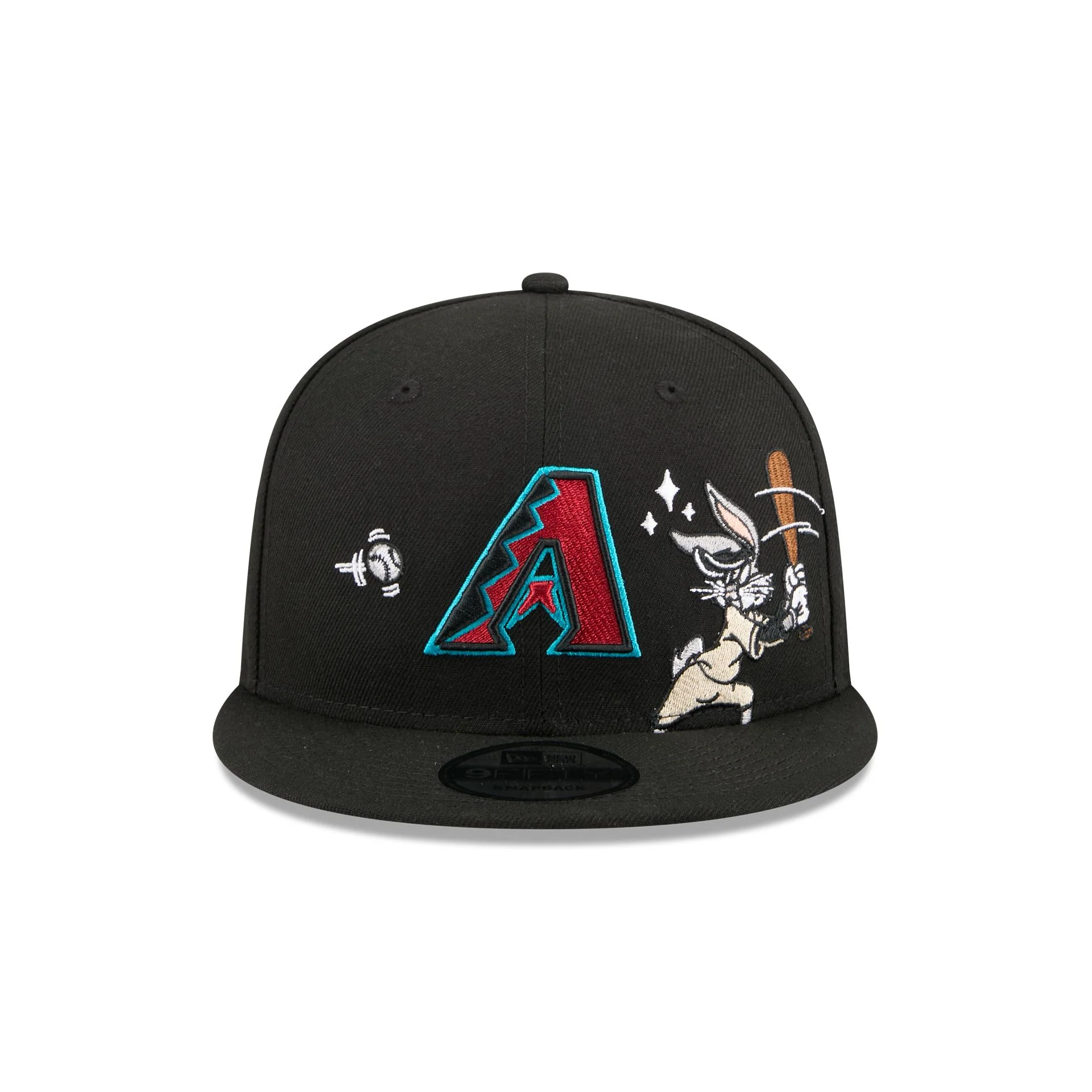 Arizona Diamondbacks Bugs Bunny Swing 9FIFTY Snapback Hat - Image 2