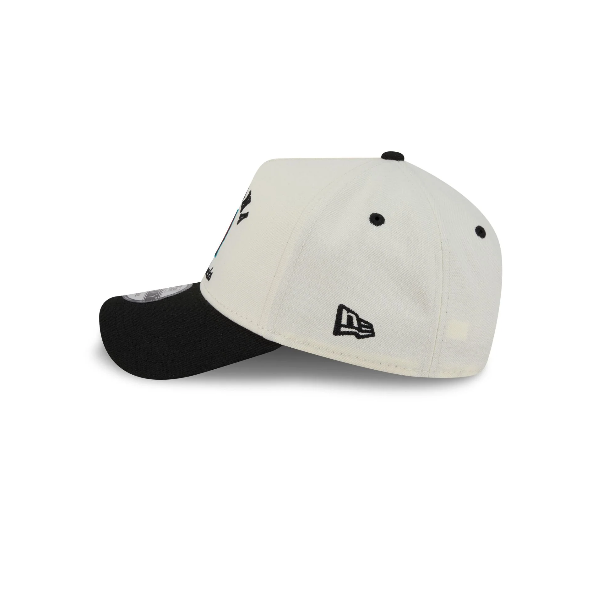 Arizona Diamondbacks Chrome White Arched 9FORTY A-Frame Snapback Hat - Image 5