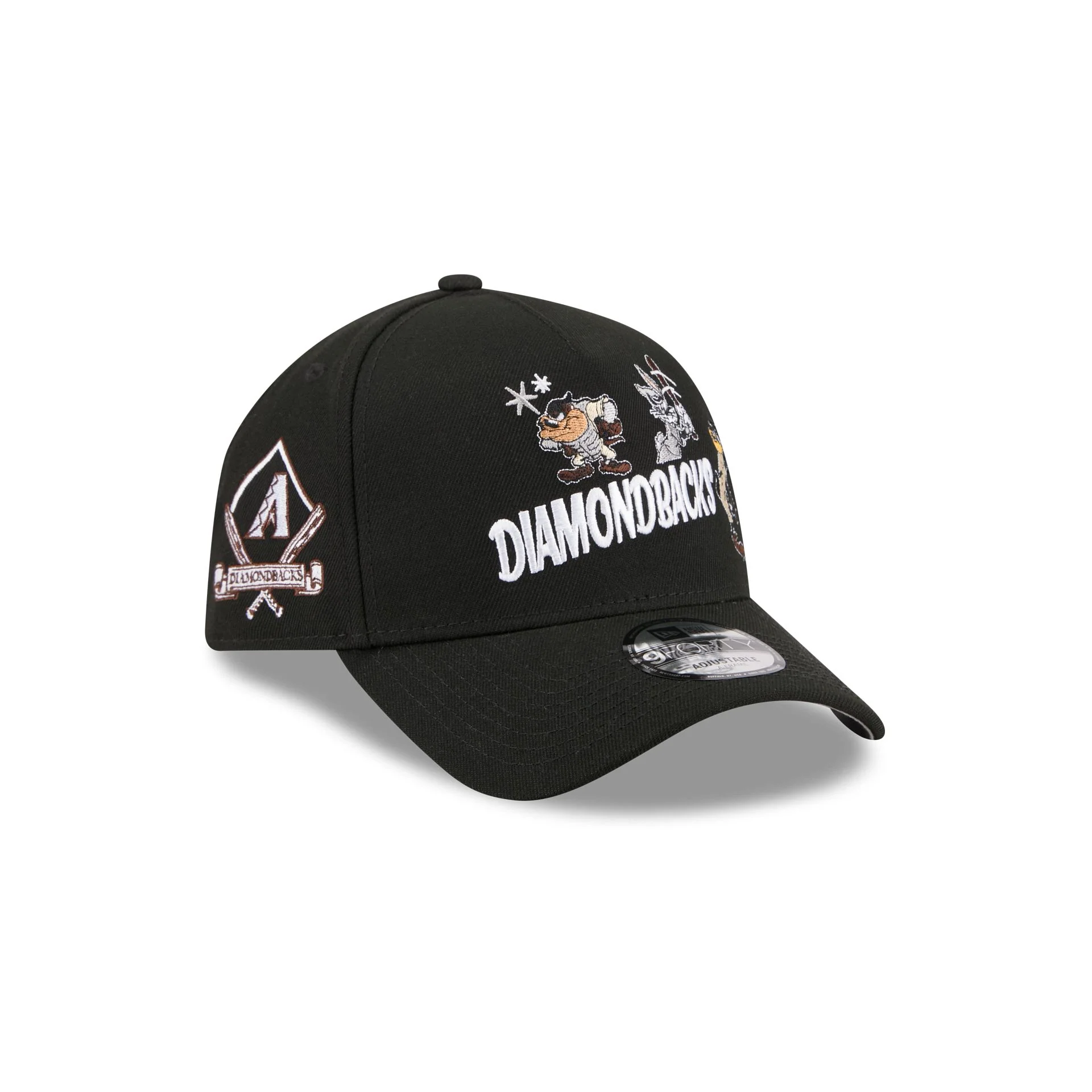 Arizona Diamondbacks Looney Tunes 9FORTY A-Frame Snapback Hat - Image 3