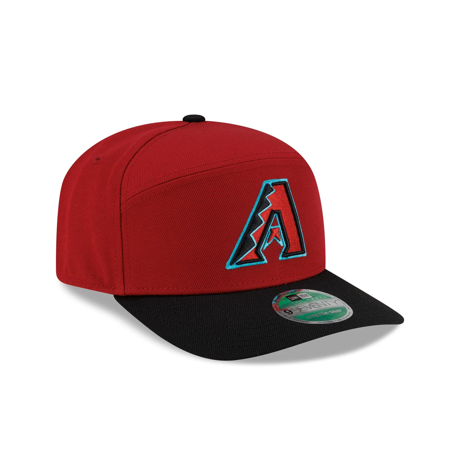 Arizona Diamondbacks Player Replica Game Split Panel 9SEVENTY Stretch-Snap Hat - Image 3