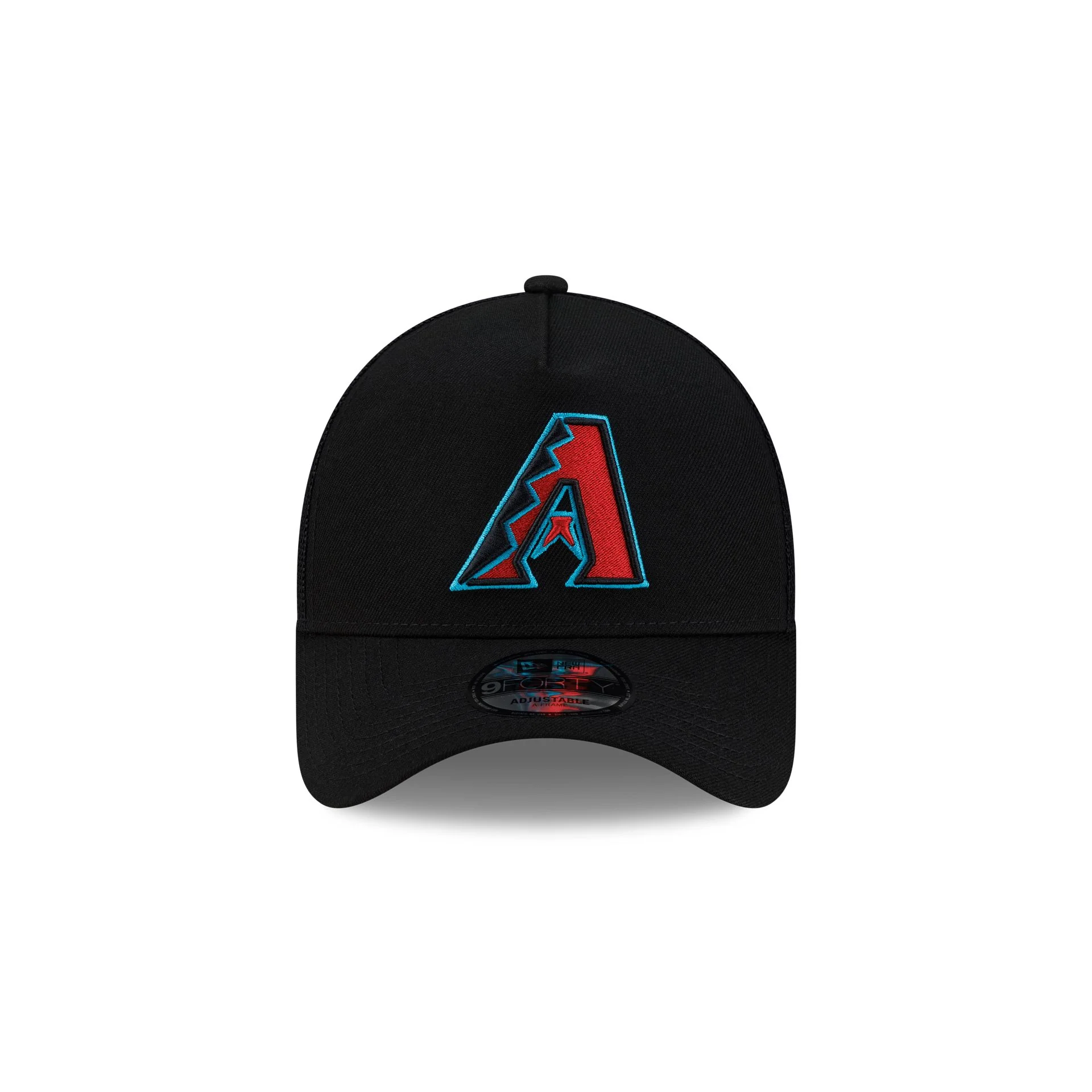 Arizona Diamondbacks Side Script 9FORTY A-Frame Trucker Hat - Image 2