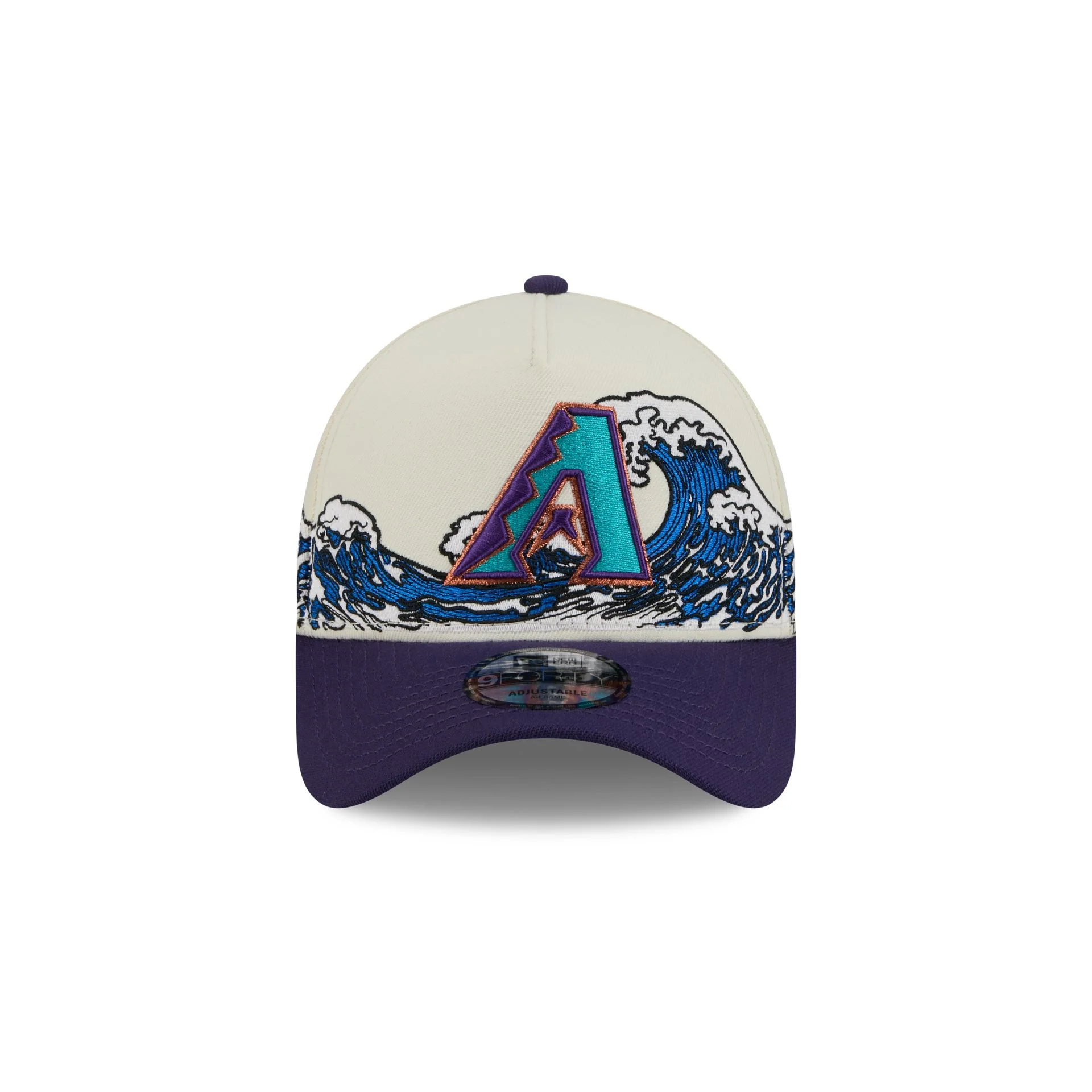 Arizona Diamondbacks Tidal Flow 9FORTY A-Frame Snapback Hat - Image 2