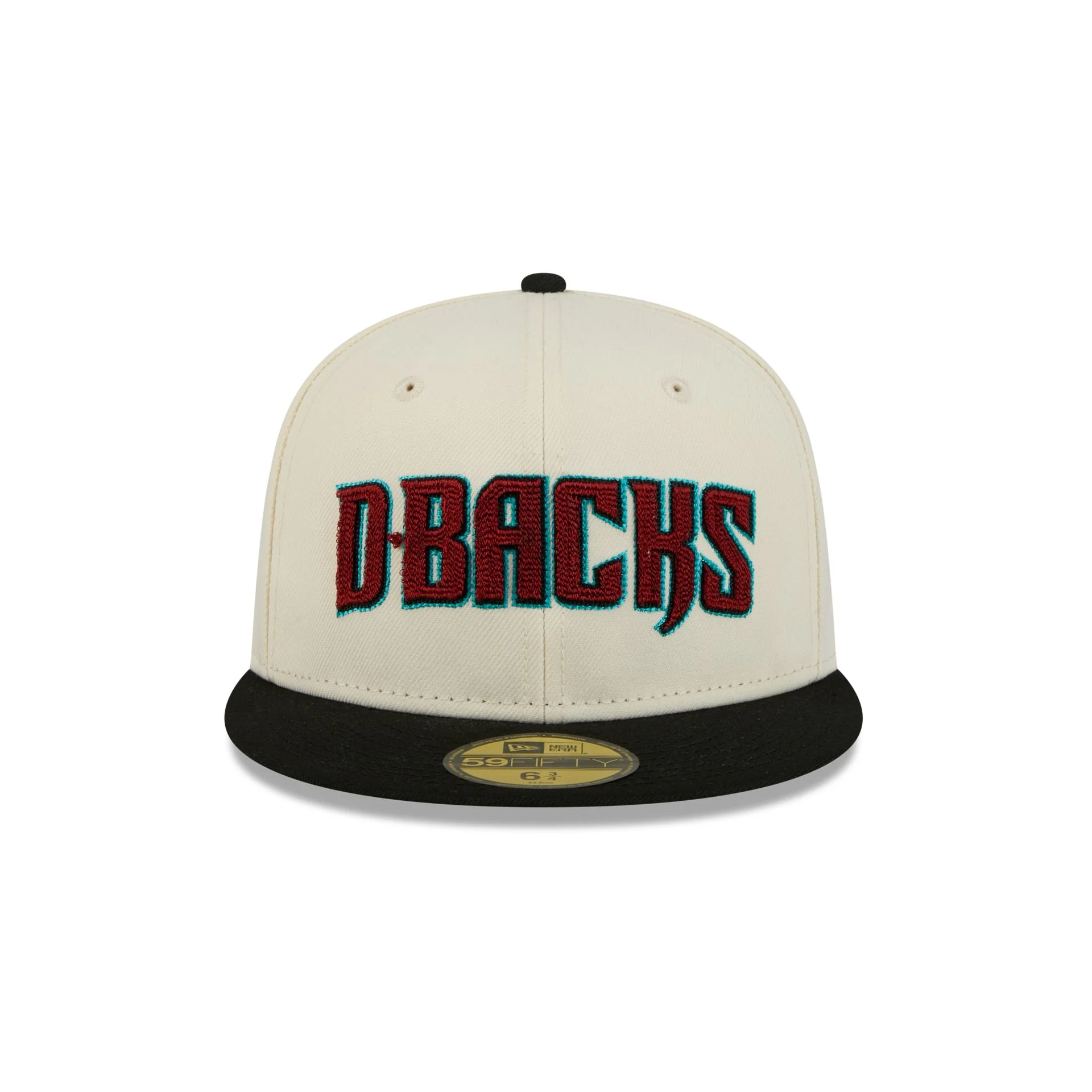 Arizona Diamondbacks Two Tone Stitch 59FIFTY Fitted Hat - Image 2