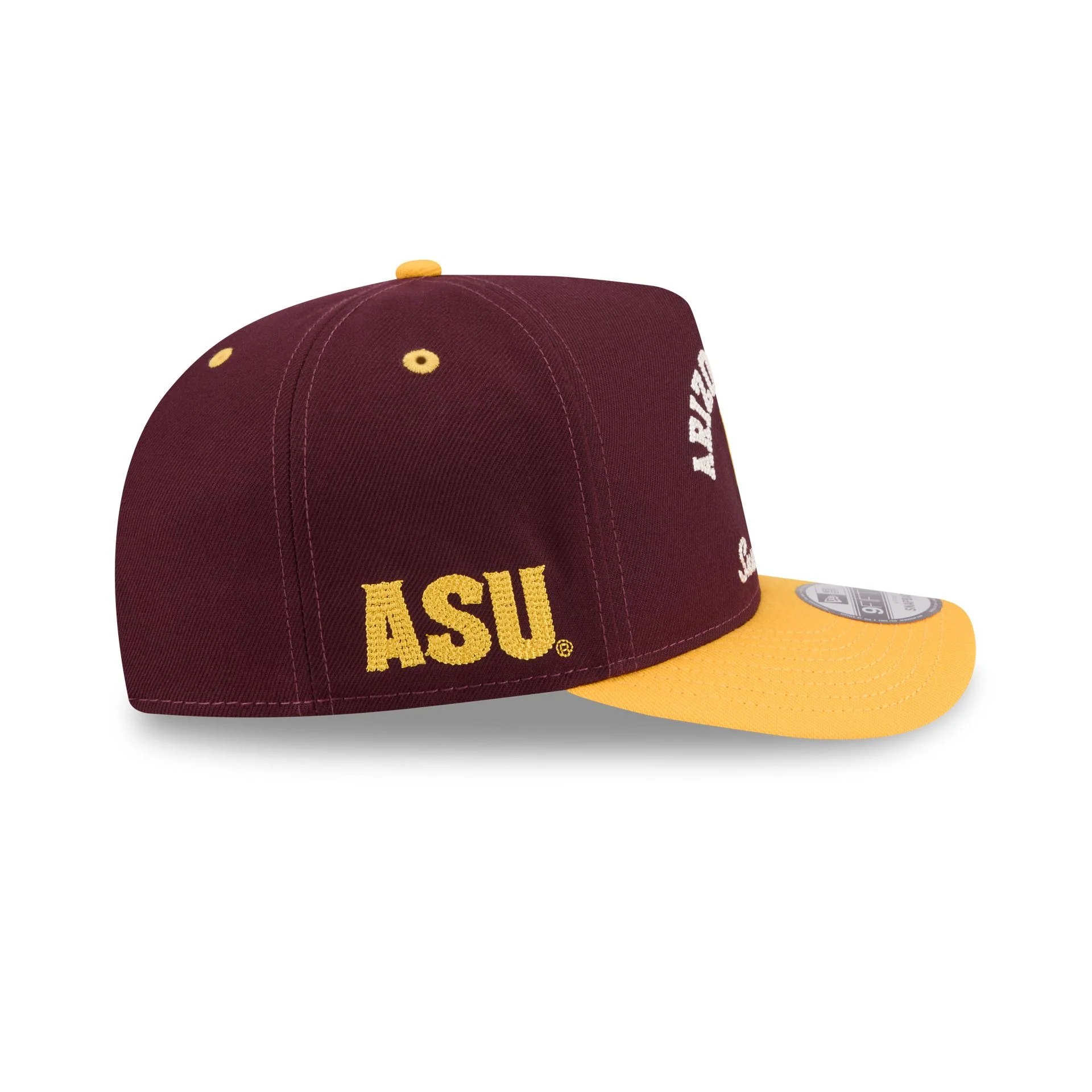 Arizona State Sun Devils Arched 9FIFTY A-Frame Snapback Hat - Image 4