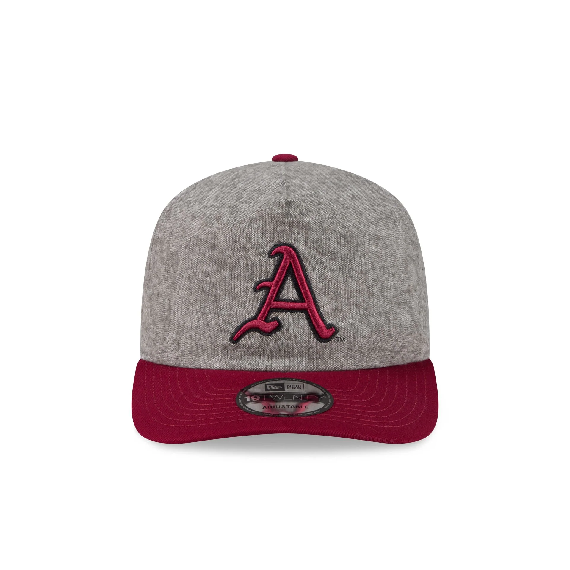 Arkansas Razorbacks Collegiate Two-Tone Chambray 19TWENTY Snapback Hat - Image 2