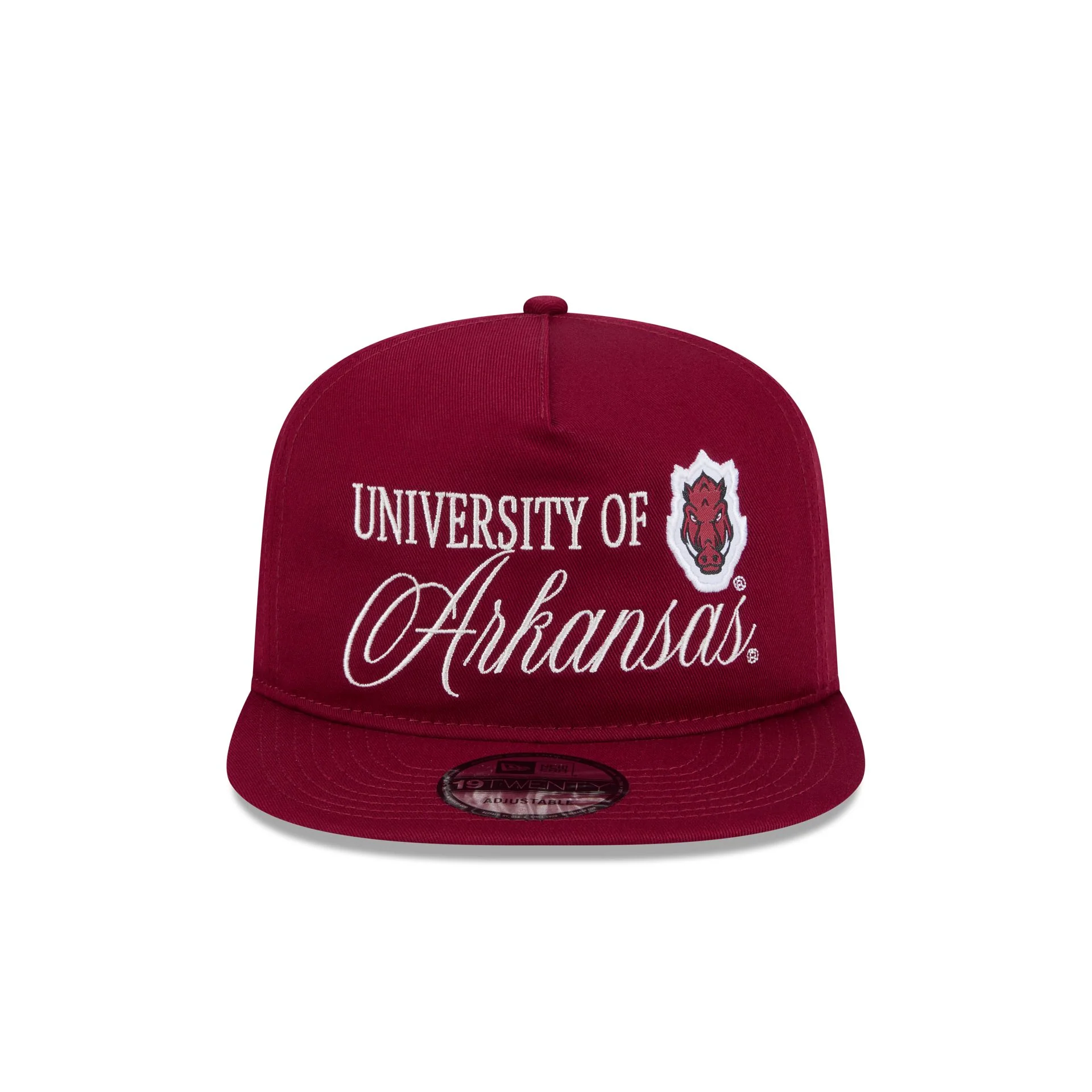 Arkansas Razorbacks Script 19TWENTY Snapback Hat - Image 2
