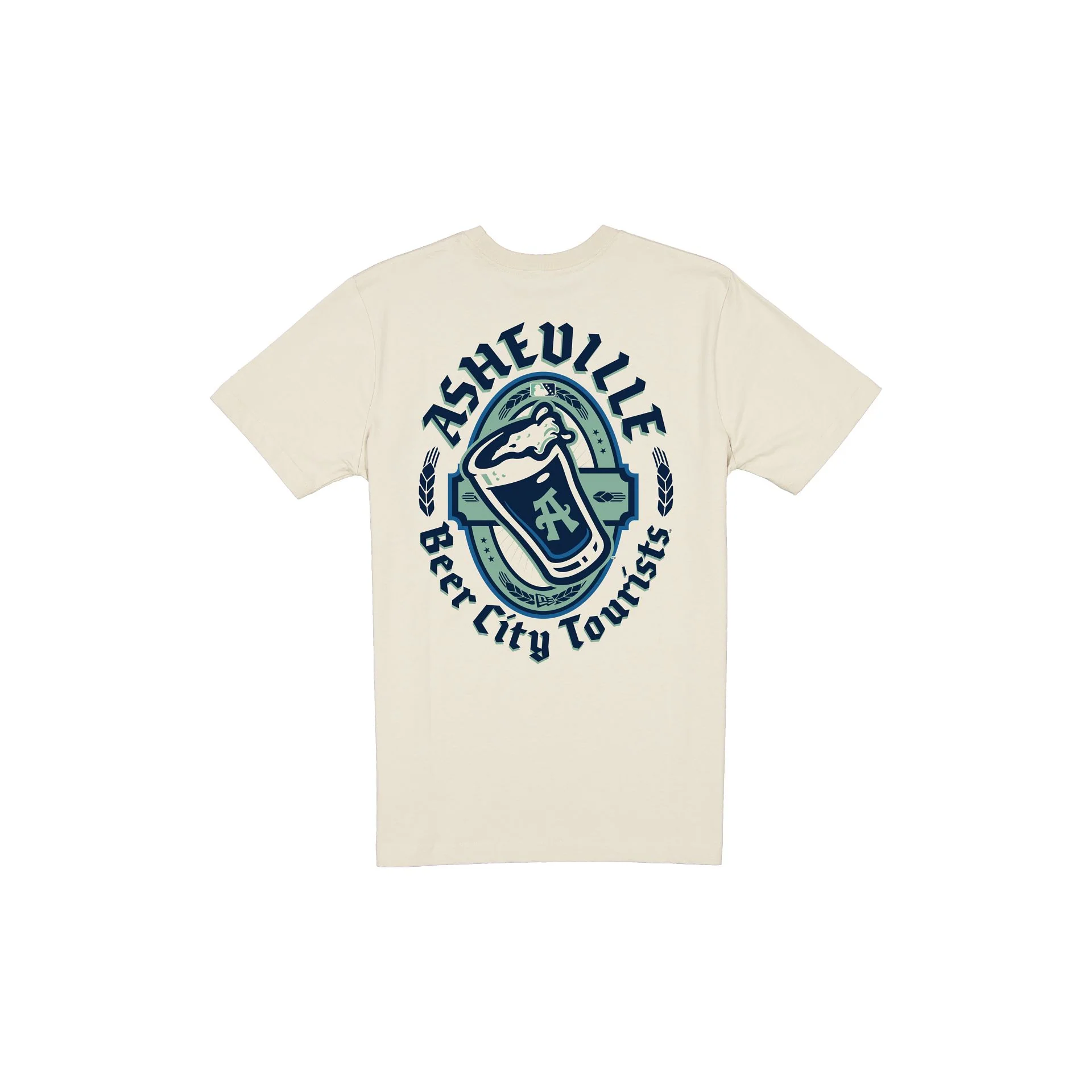 Asheville Tourists Oktoberfest White T-Shirt - Image 2