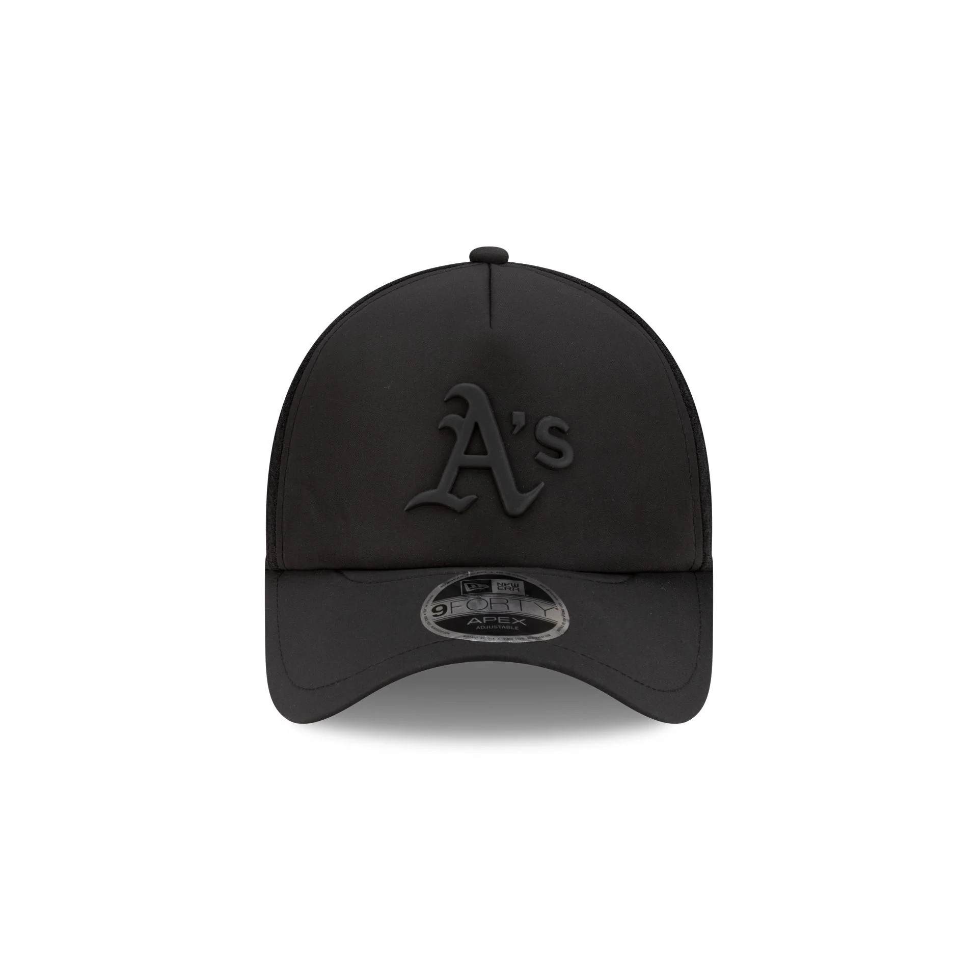 Athletics 2026 Batting Practice Black 9FORTY APEX Trucker Hat - Image 2