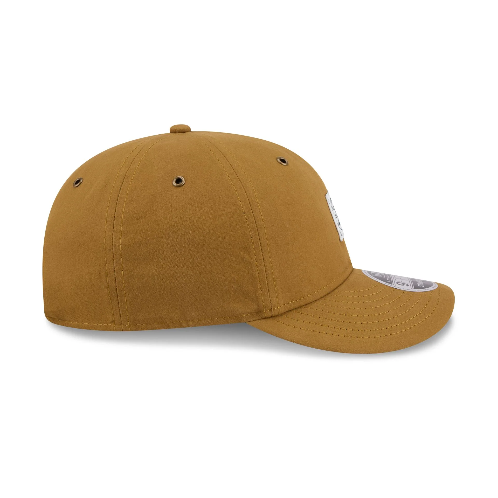 Athletics Brushed Brown Nylon Retro Crown 9FIFTY Adjustable Hat - Image 5