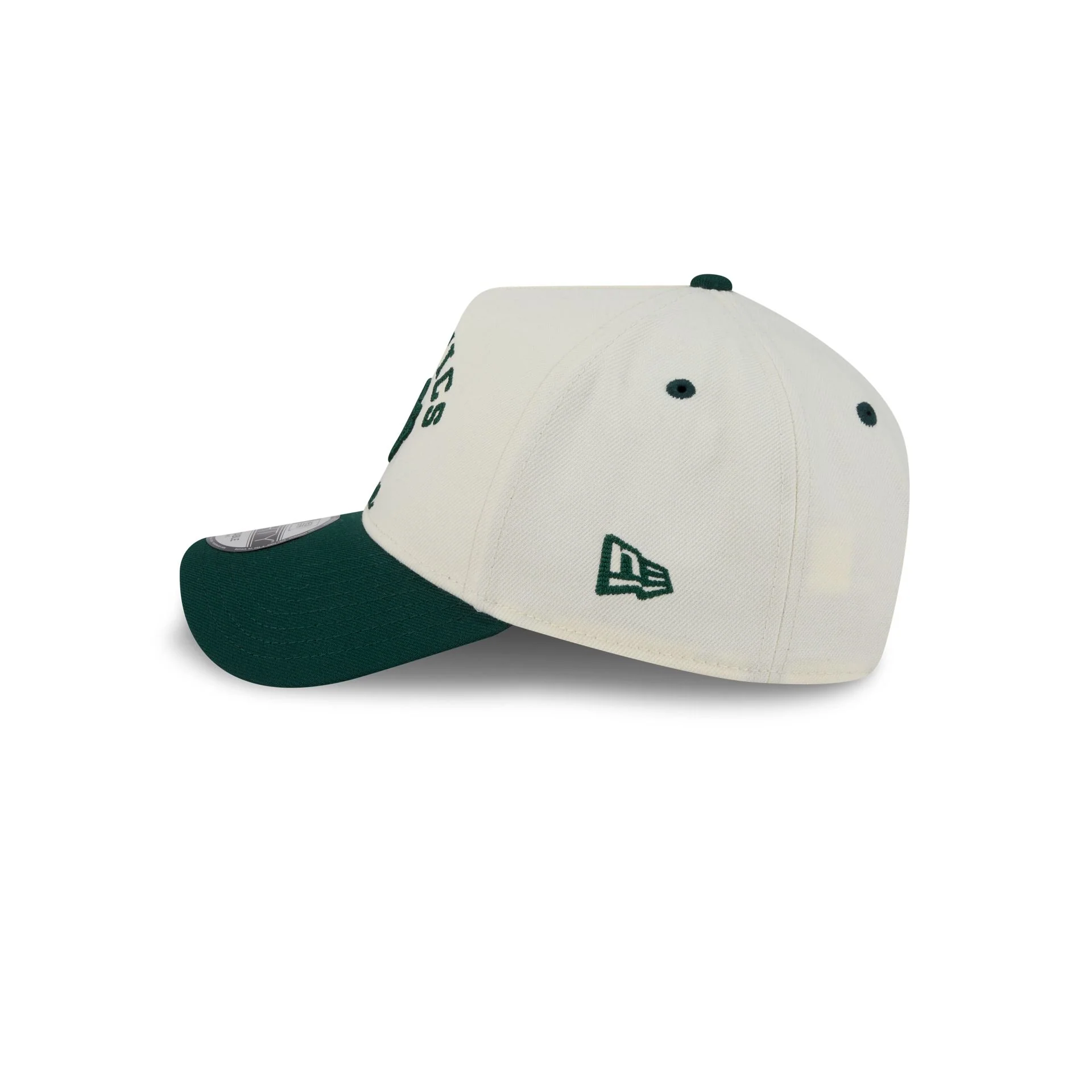 Athletics Chrome White Arched 9FORTY A-Frame Snapback Hat - Image 5